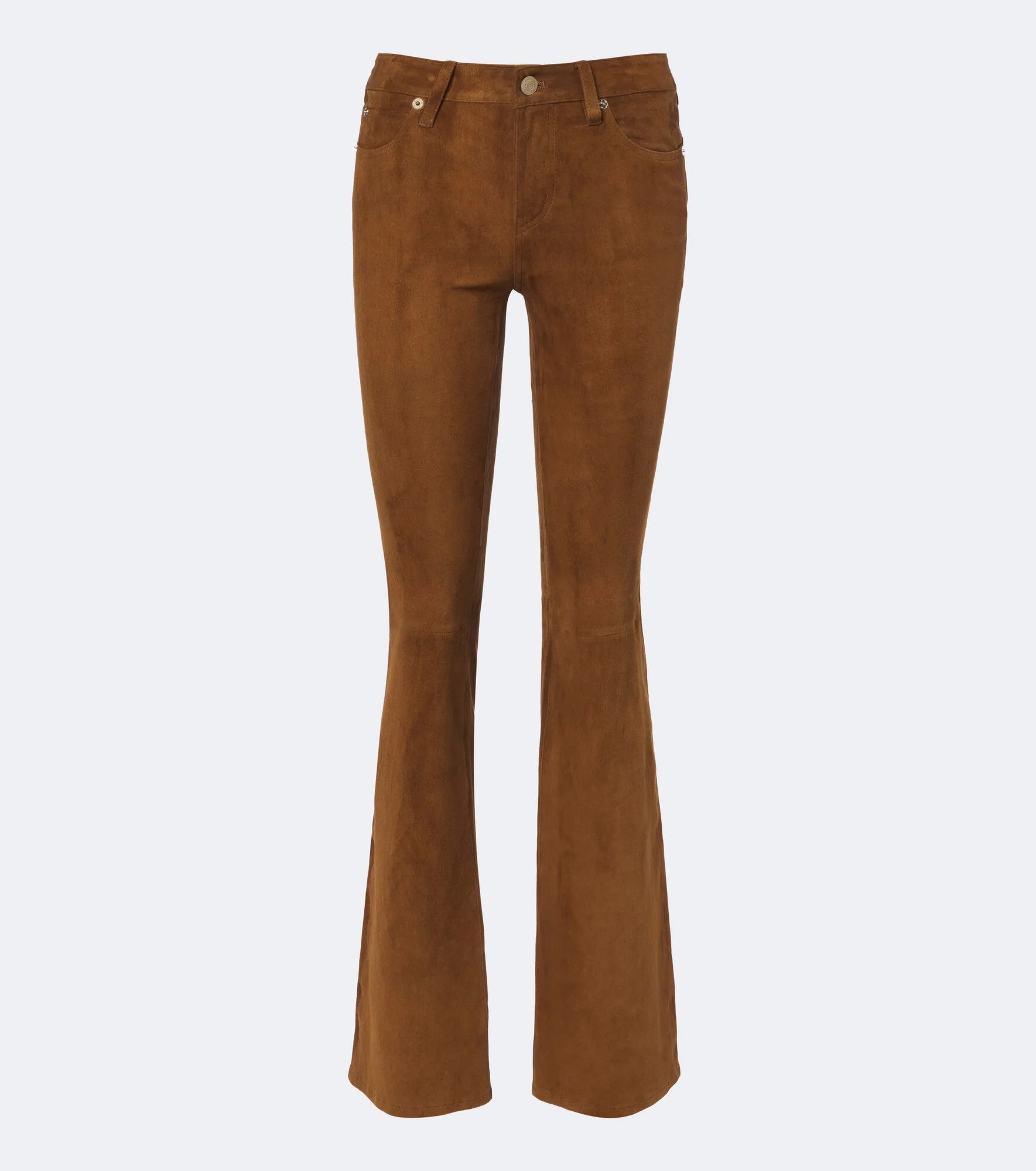 Rodeo suede flared pants - 1