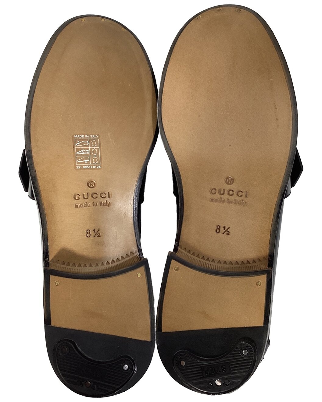 Gucci Men's Leather Millennial Ribot Loafer (Authentic Pre-Loved) - 4