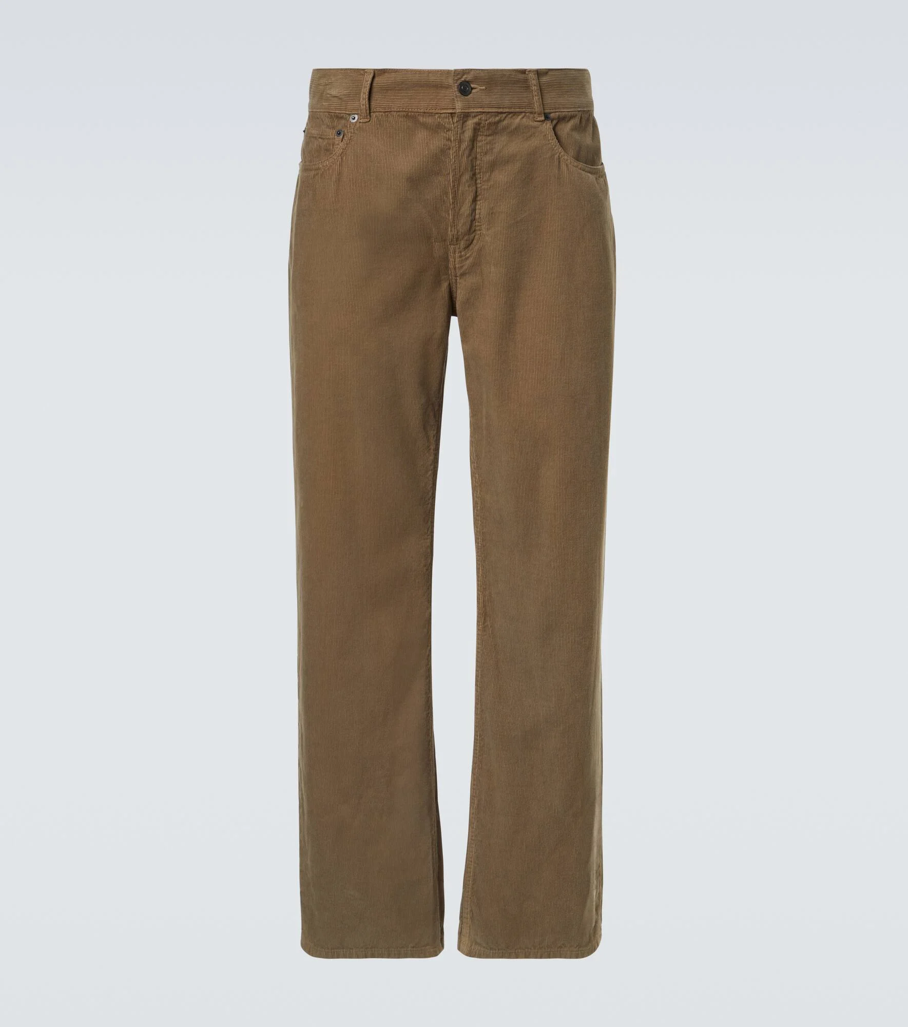Rossen cotton corduroy straight pants - 1