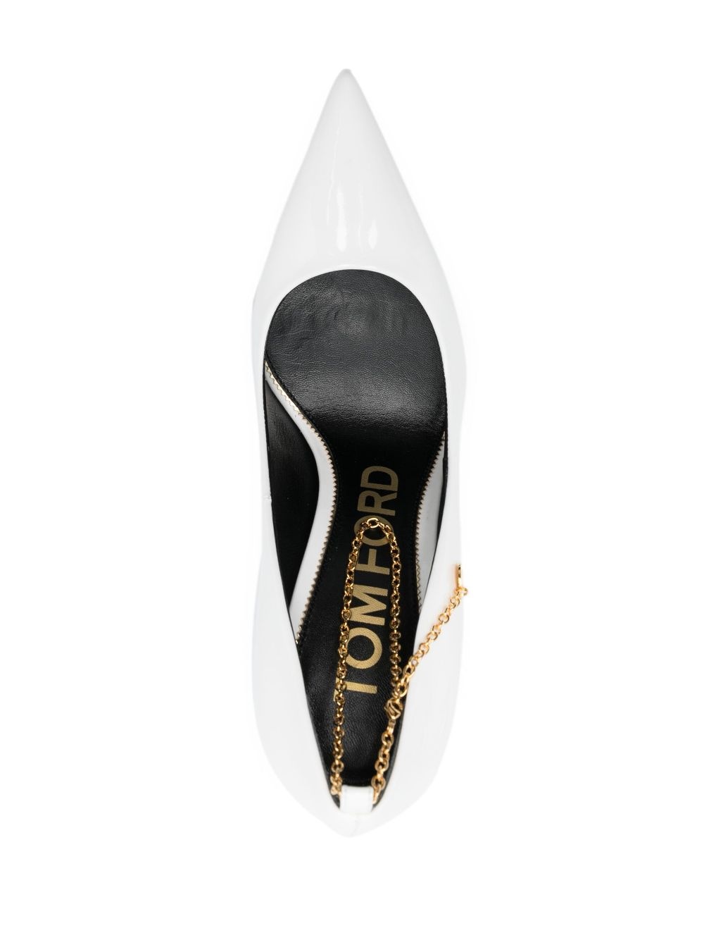 110mm patent leather pumps - 4