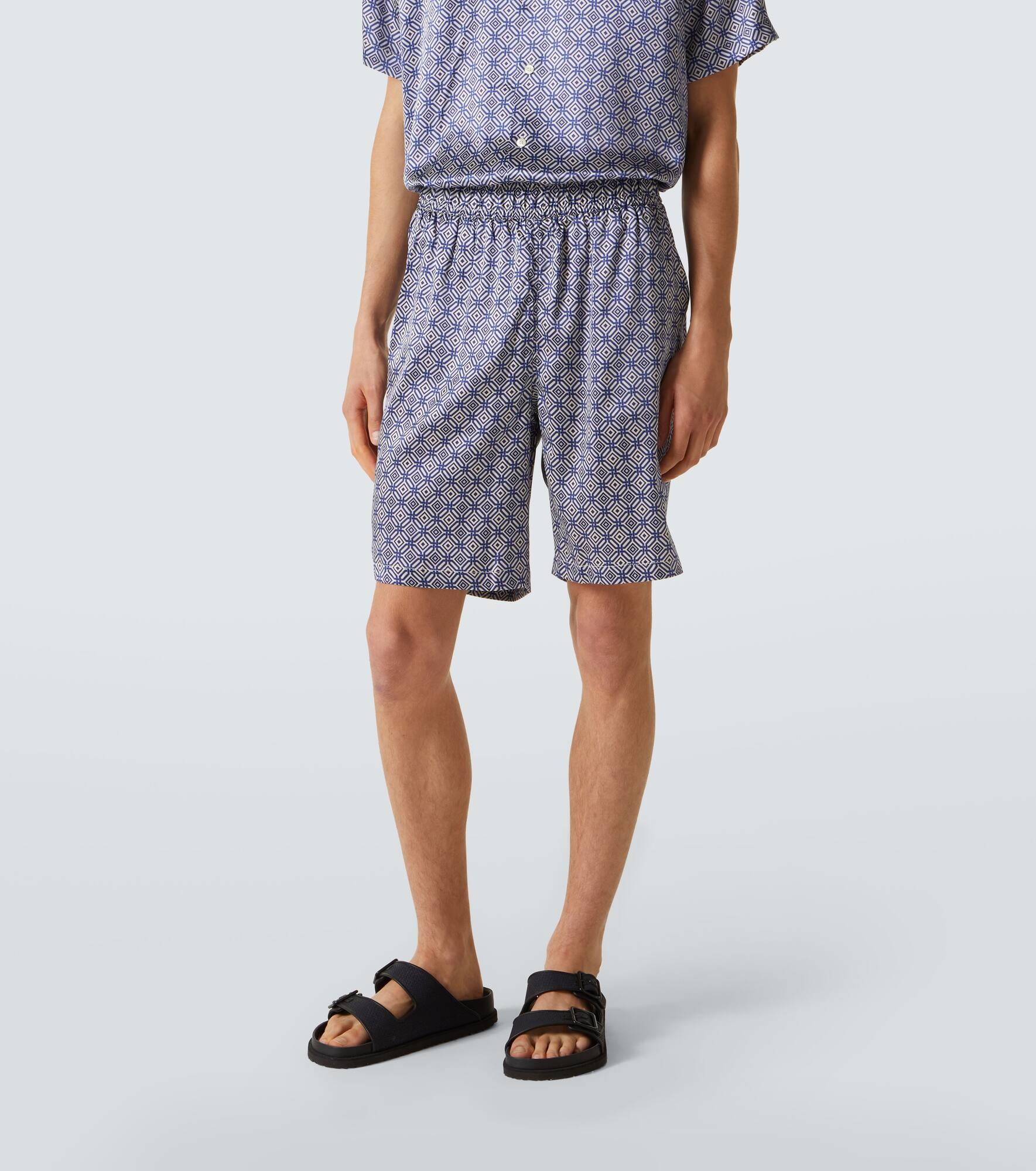 Palma silk-blend Bermuda shorts - 3
