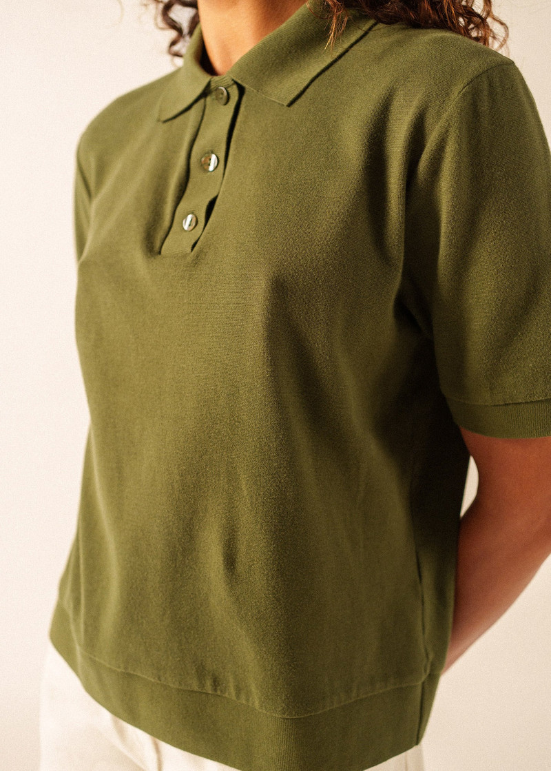 CAROLA Knit Polo Shirt 6