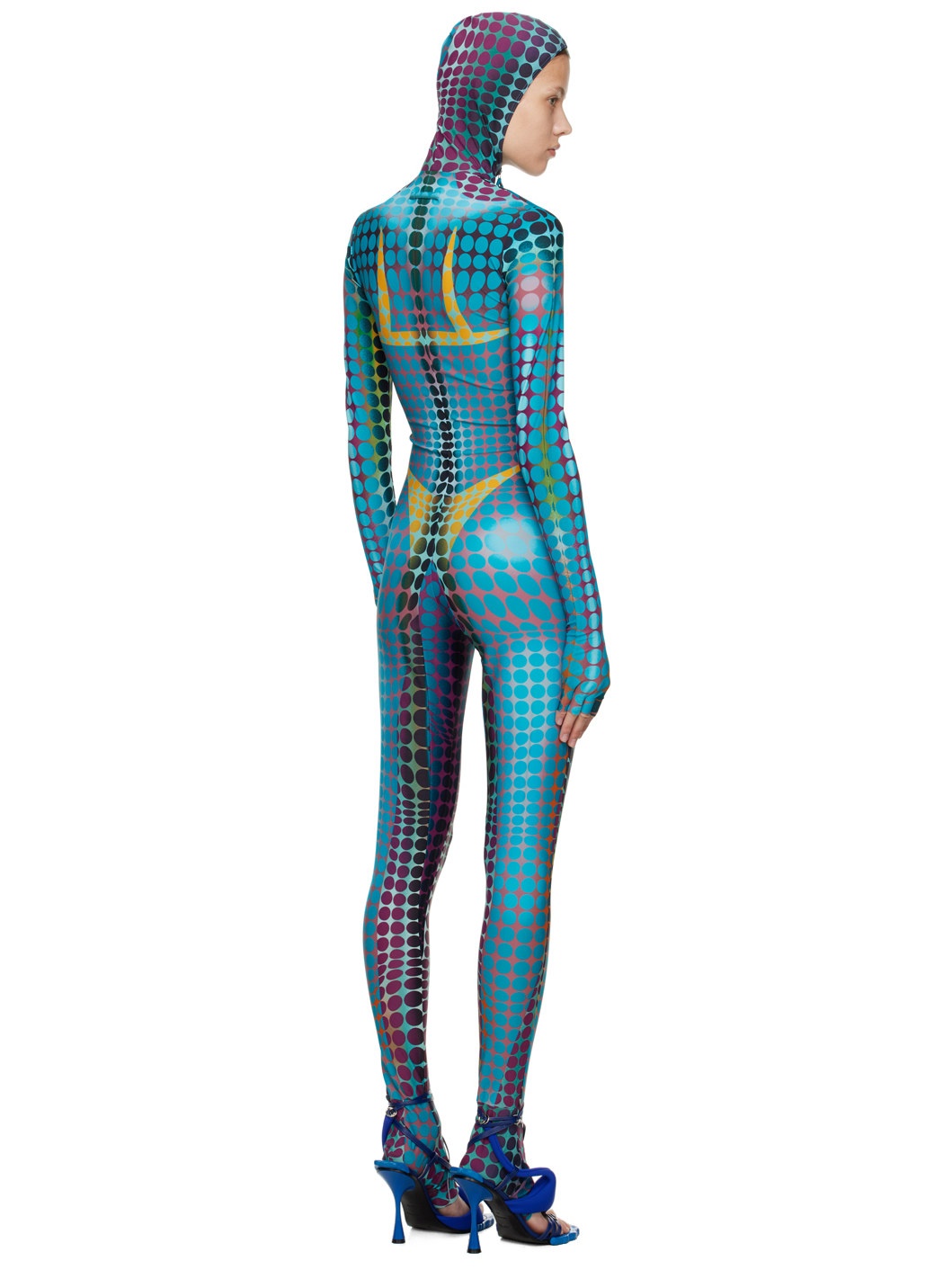 Blue Dots Jumpsuit - 3