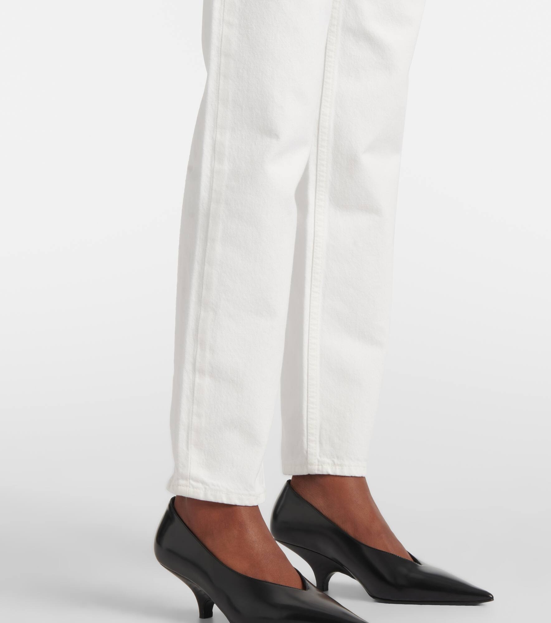 Low-rise tapered jeans - 5