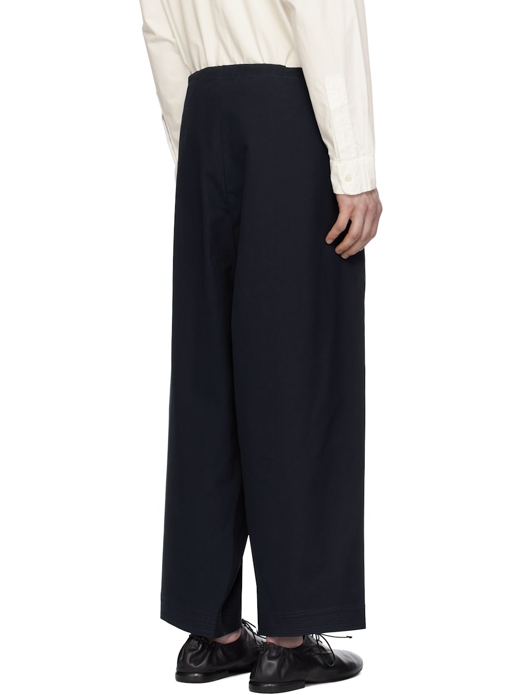 Navy Karate Trousers - 3