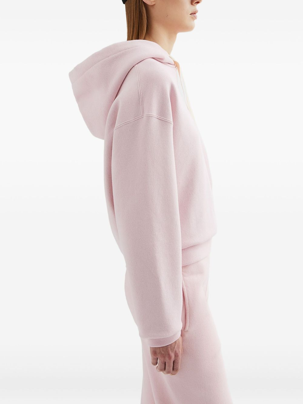cotton terry hoodie - 3
