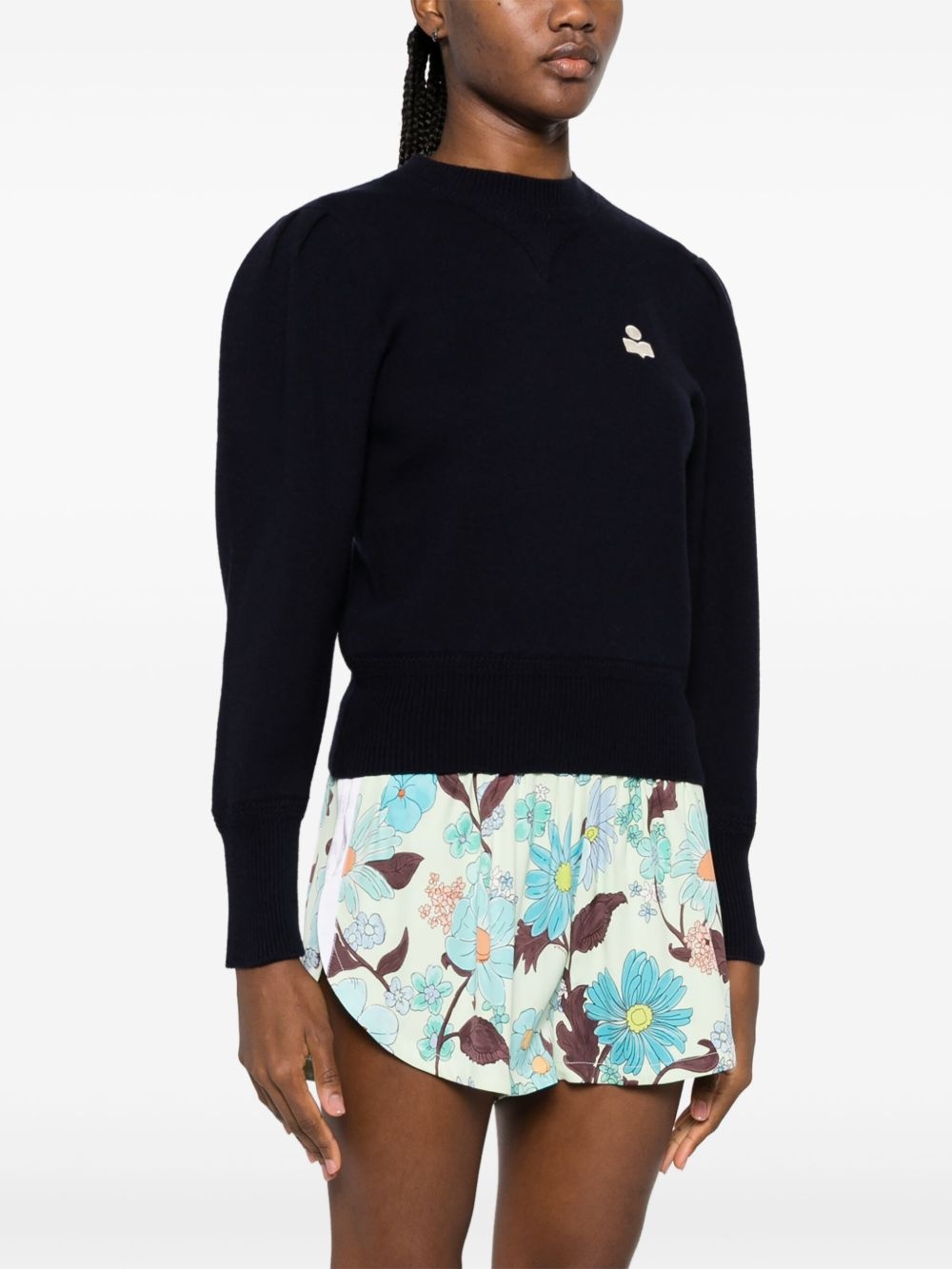 Kelaya puff-sleeved jumper - 3