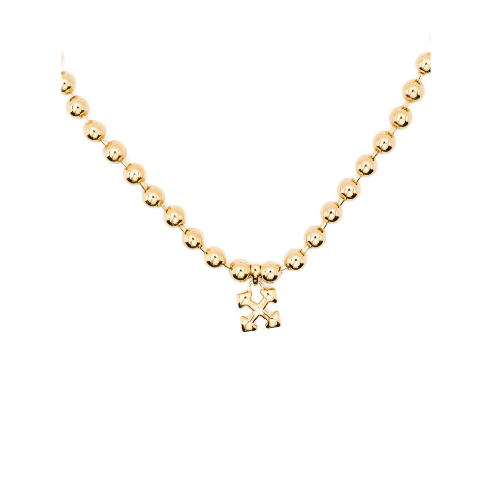 Off-White Gold Necklaces Women - 3
