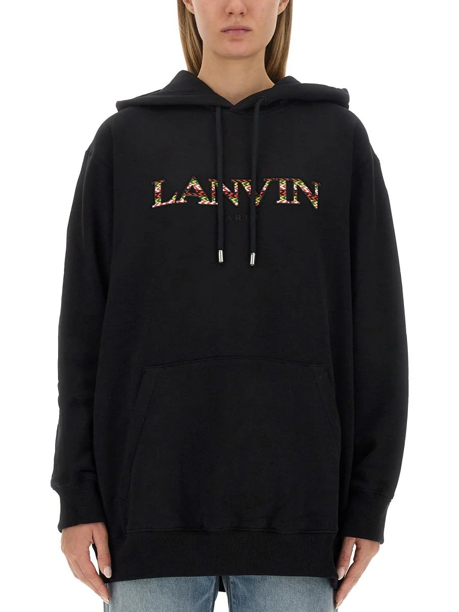 LANVIN SWEATSHIRT WITH LOGO - 1