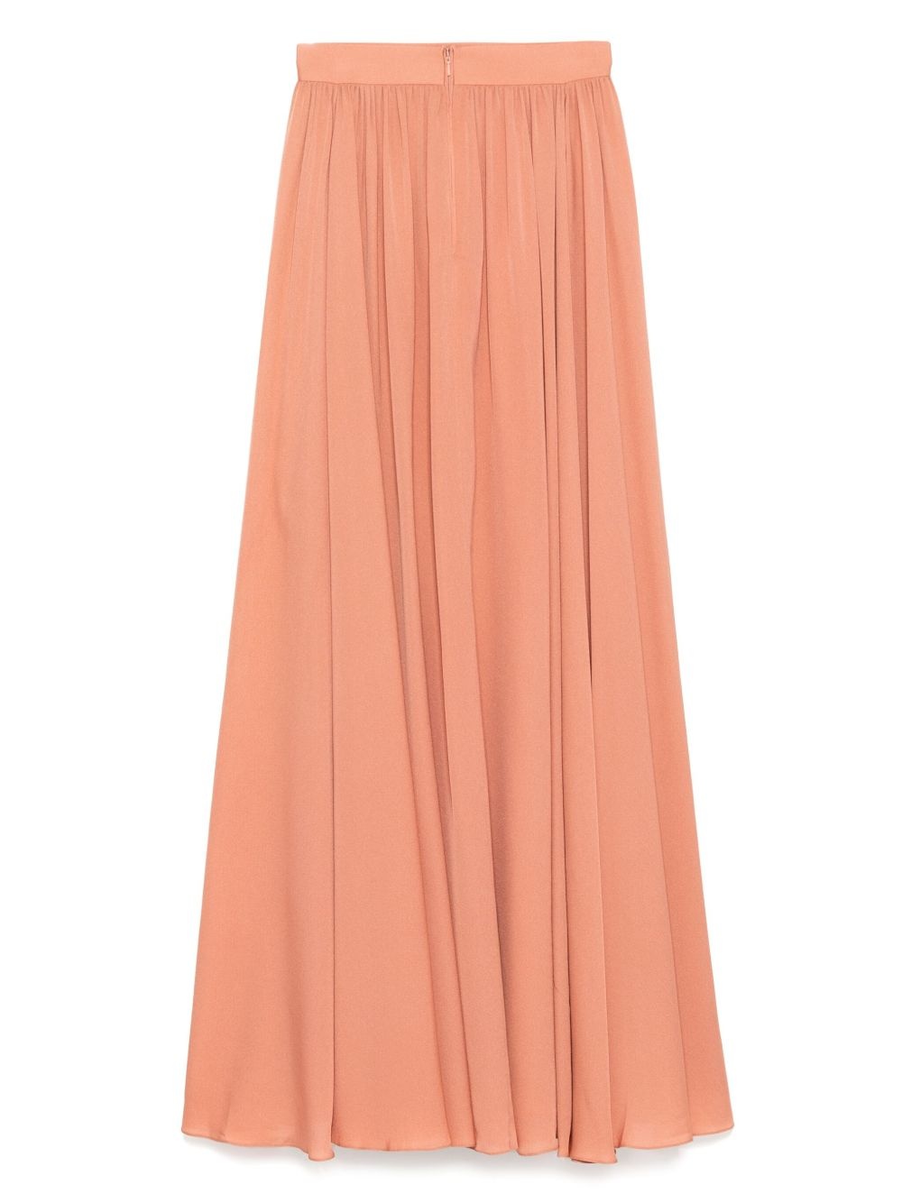 silk maxi skirt - 2