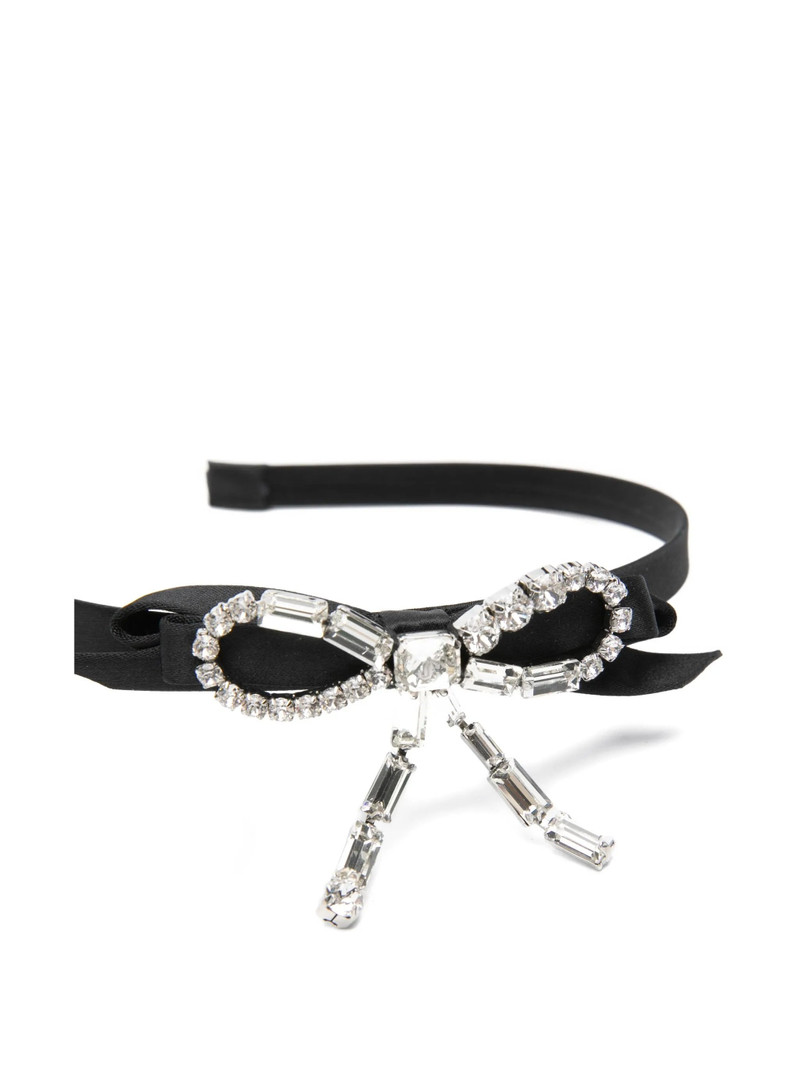 Jimmy Choo Crystal-bow Headband 3