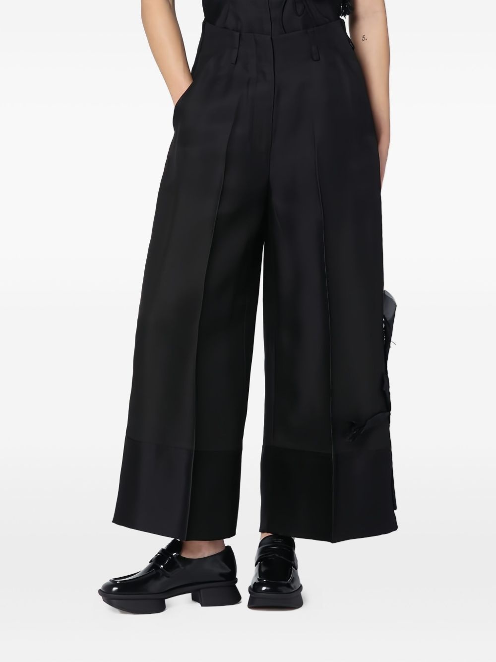 wide-leg trousers - 3