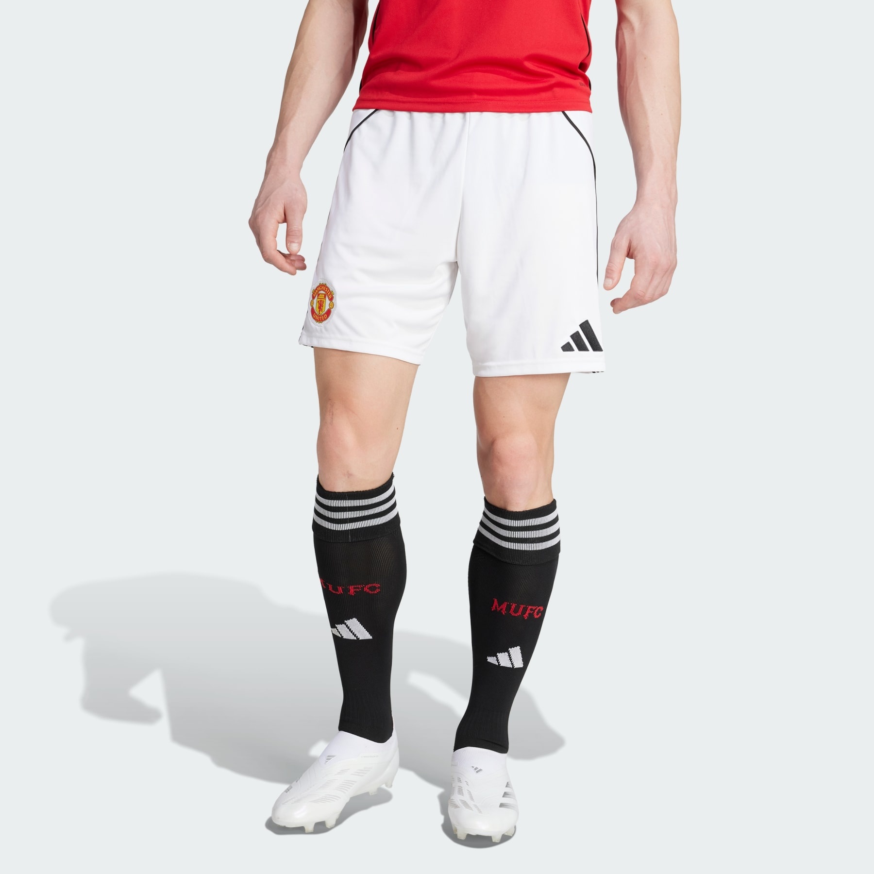 Manchester United 25/26 Home Shorts - 2