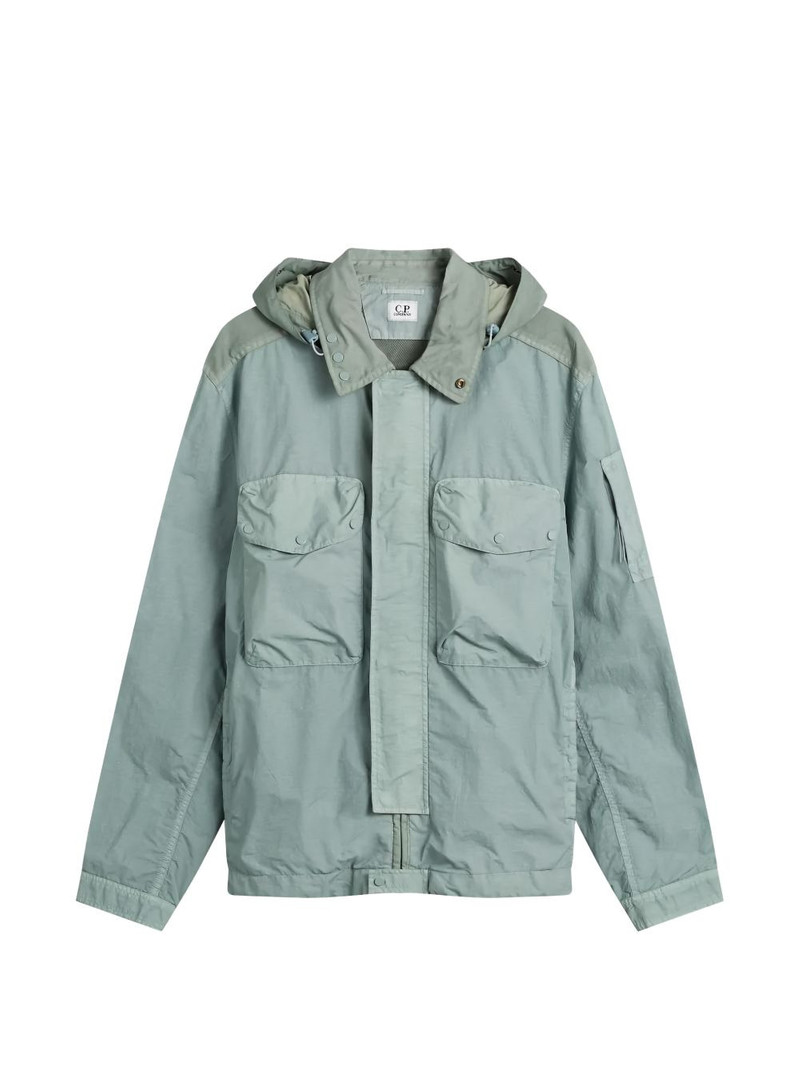 Goggle hooded jacket 1