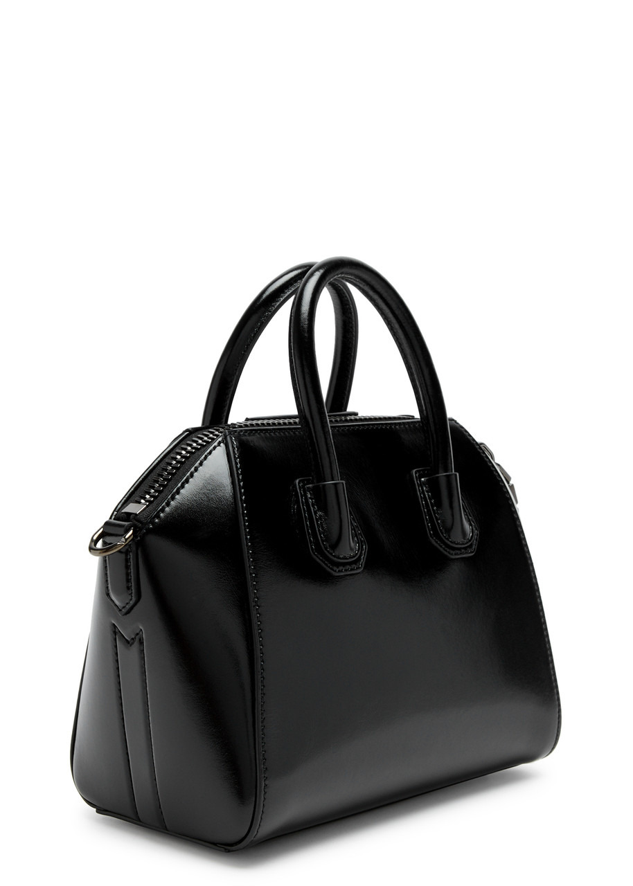 Antigona mini leather top handle bag - 2