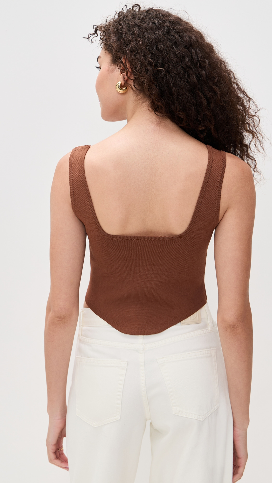 Saga Square Neck Knit Corset - 2