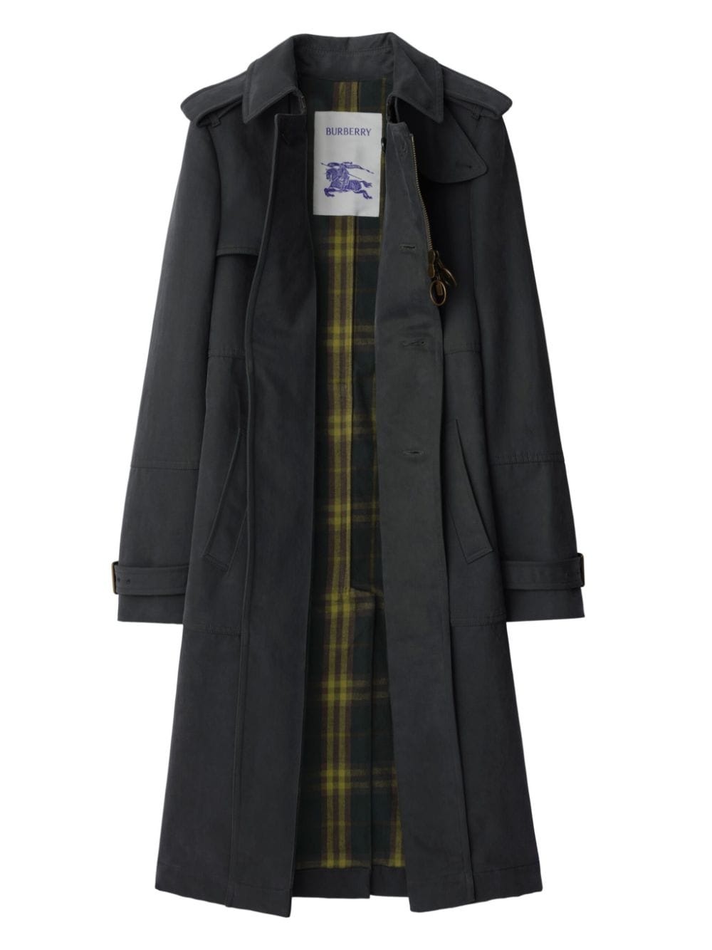 cotton trench coat - 4