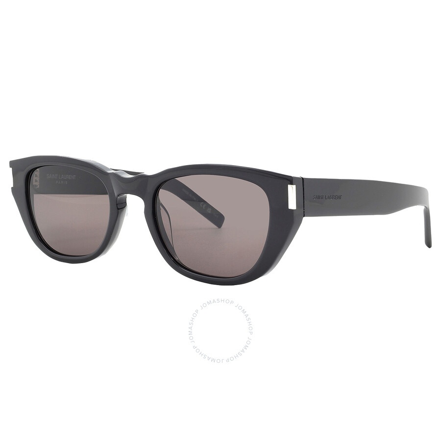 Saint Laurent Black Rectangular Men's Sunglasses SL 601 001 51 - 2