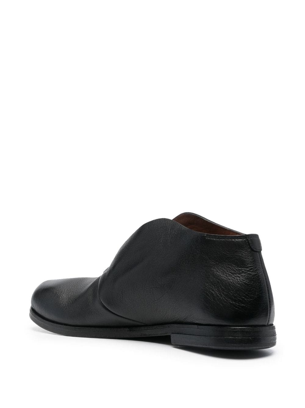 tonal-design leather loafers - 3