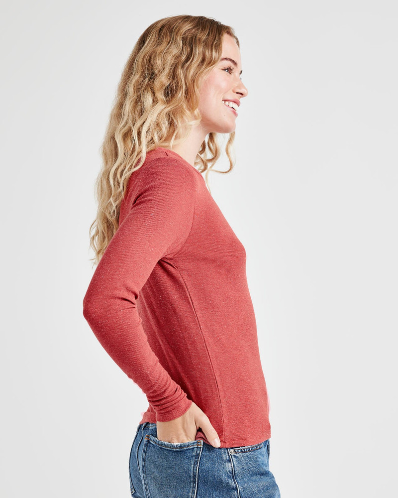 Isabella Eyelash Shimmer Long Sleeve Tee 3