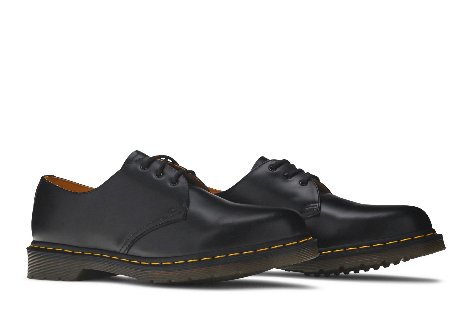 1461 Smooth Leather Oxford 'Black' - 8