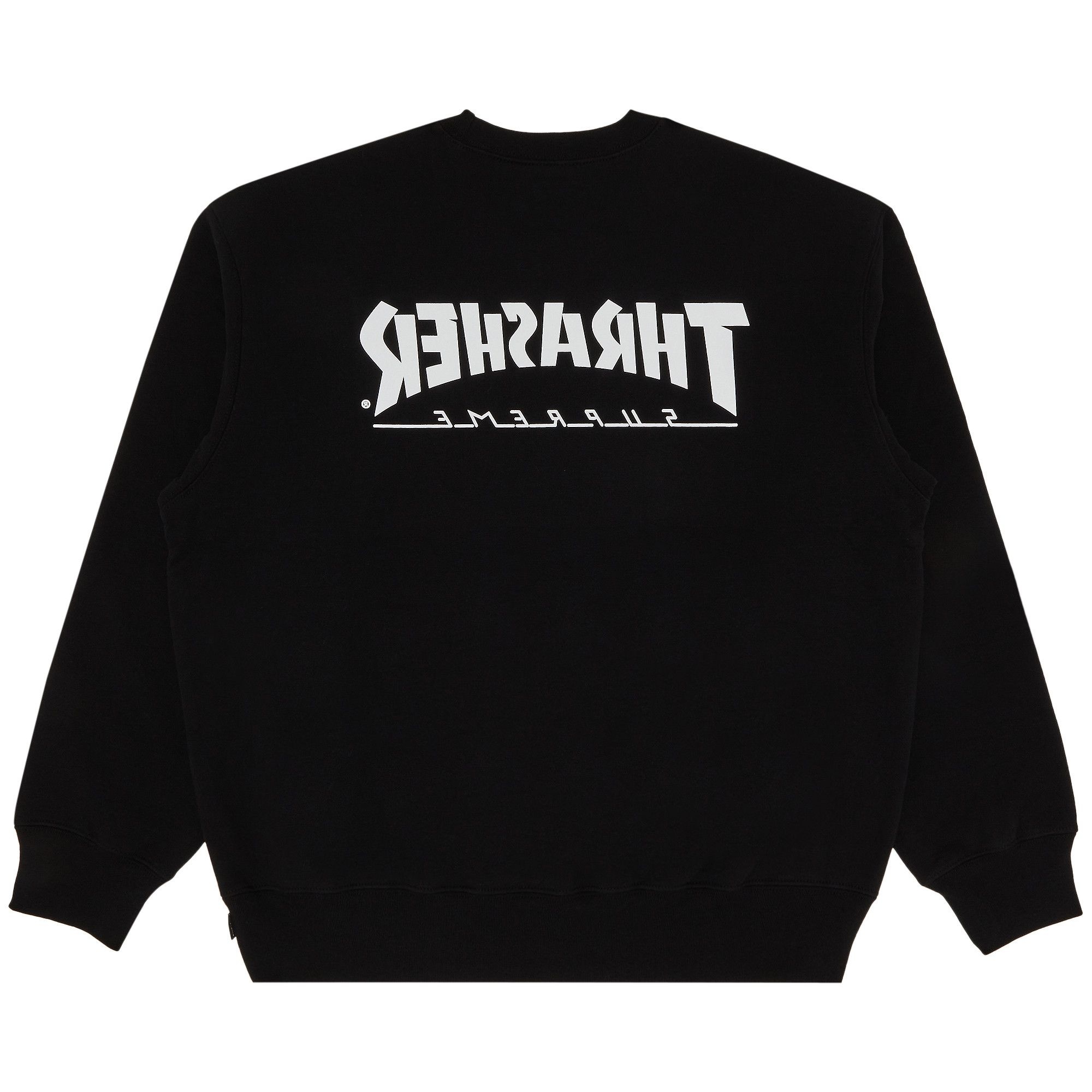 Supreme x Thrasher Crewneck 'Black' - 2