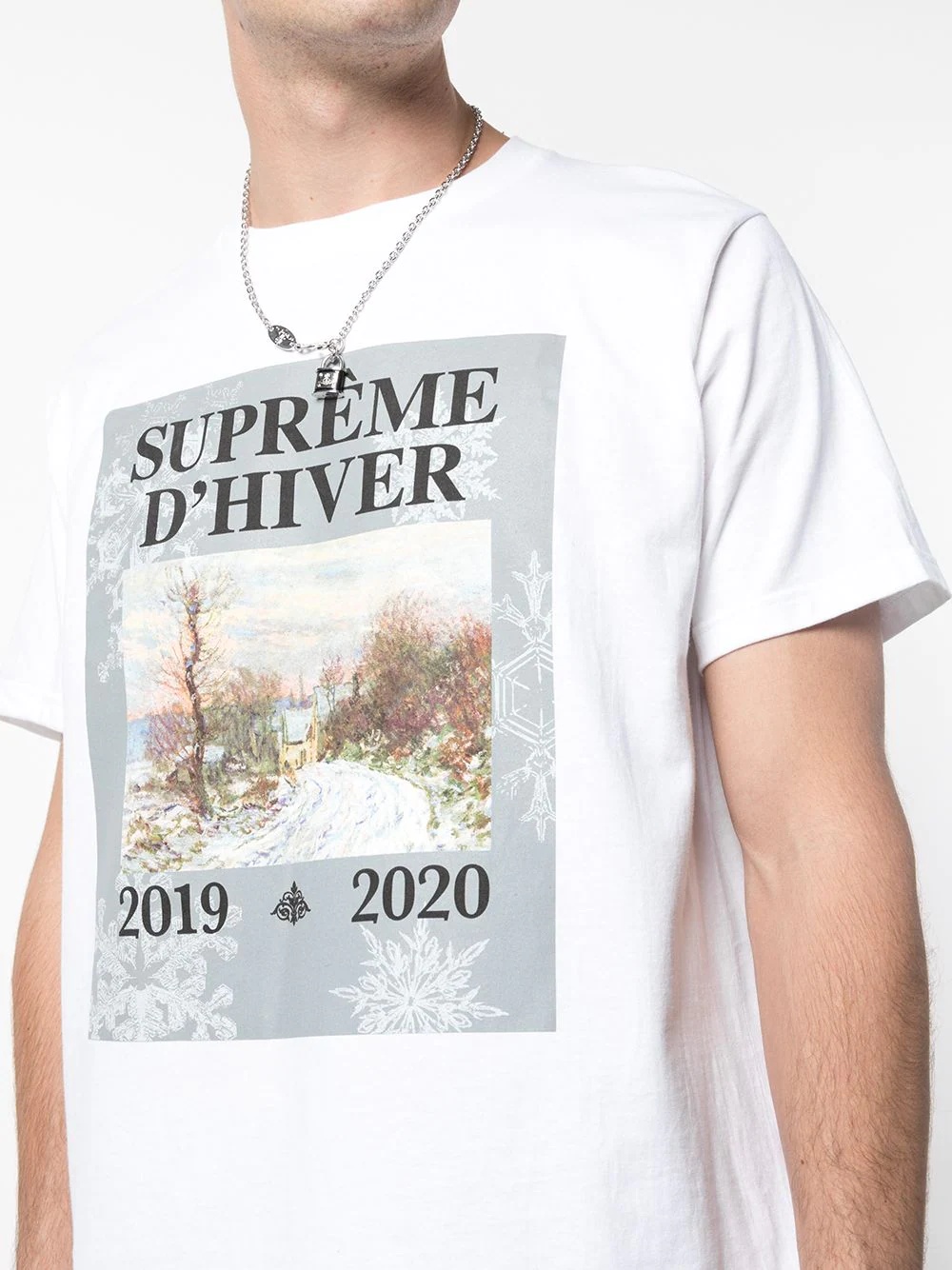 winter print T-shirt - 5