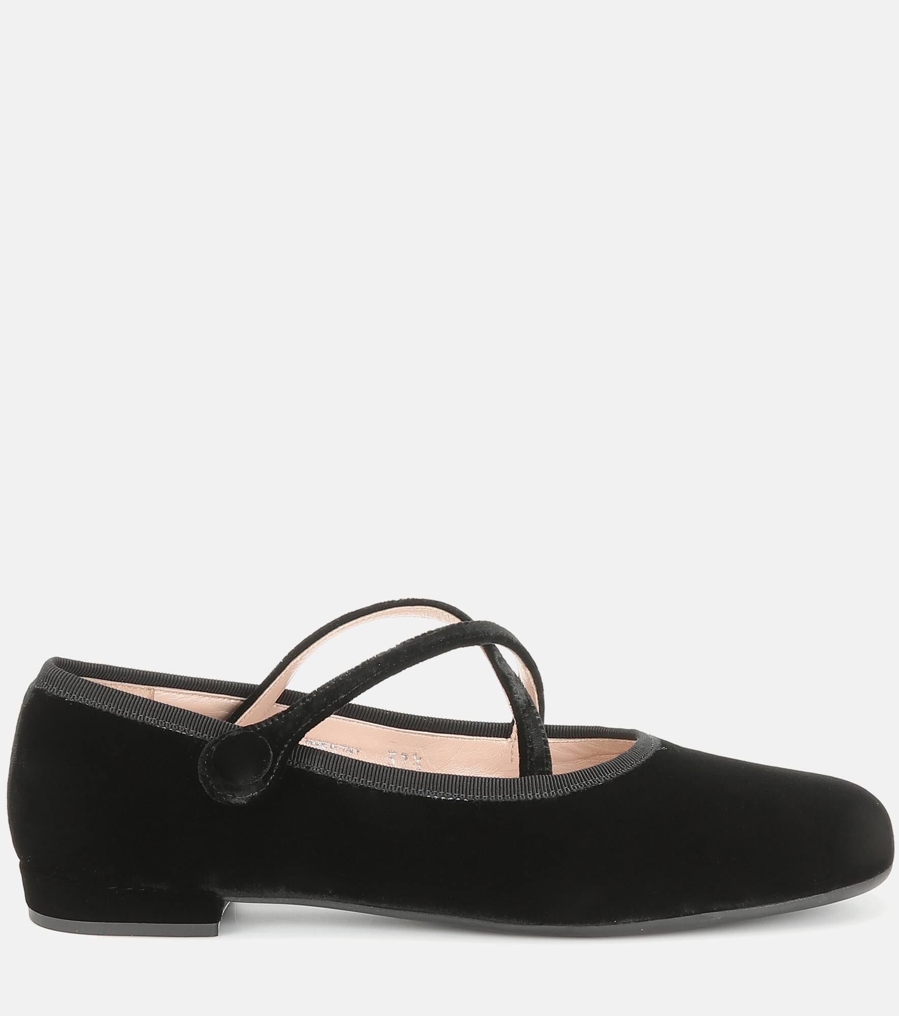 Velvet ballet flats - 5