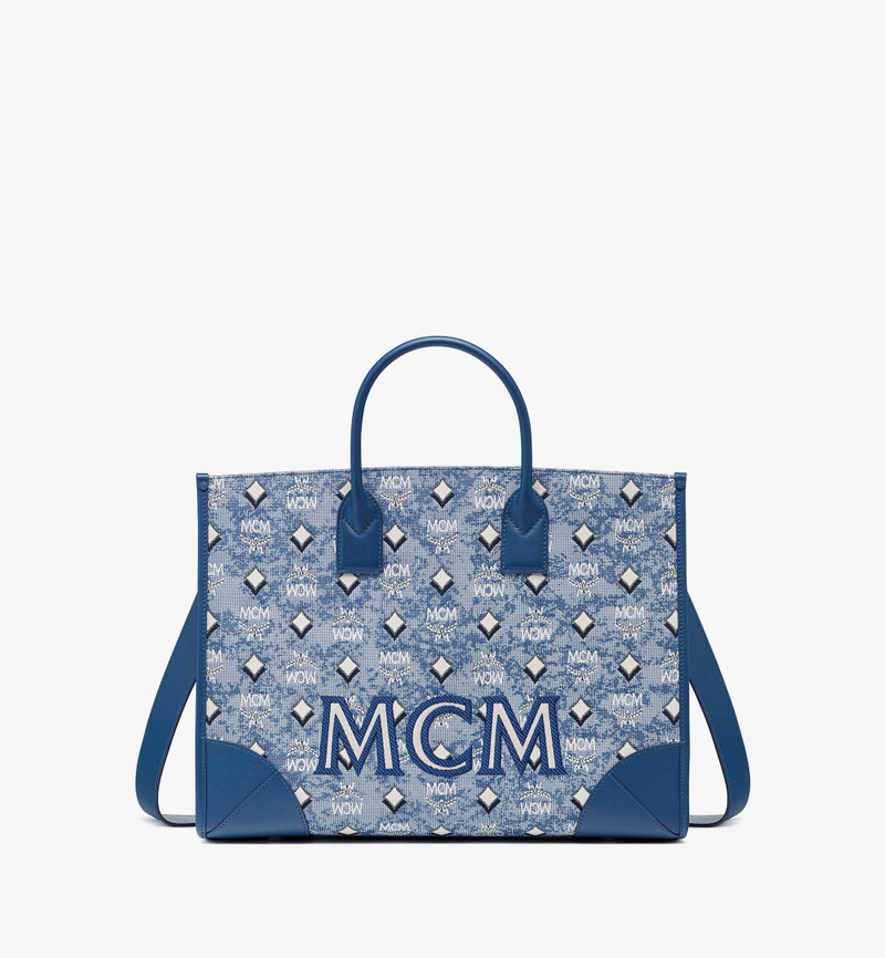 München Tote in Vintage Monogram Jacquard 1