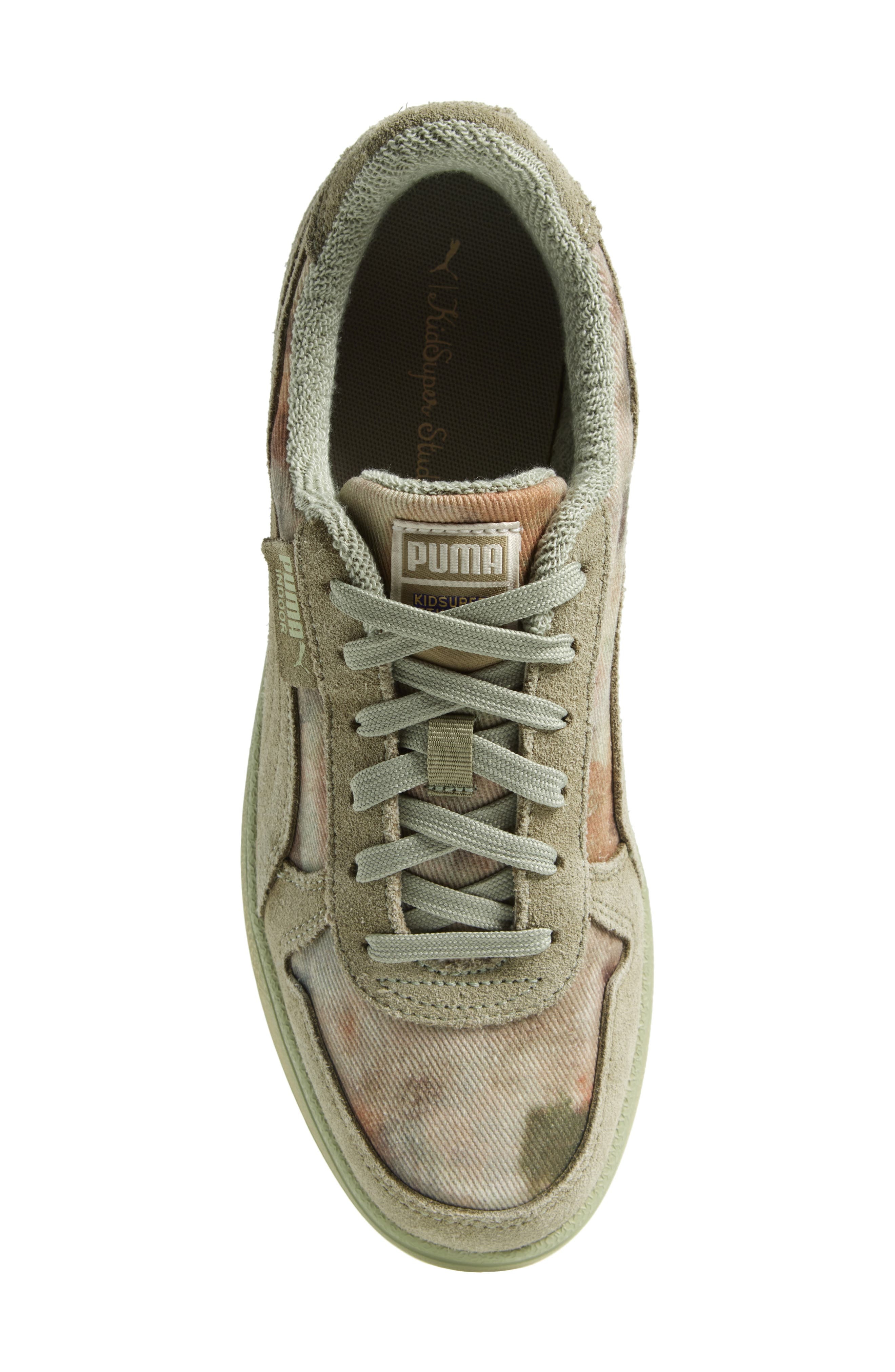 PUMA Indoor Distressed Sneaker in Lux Army at Nordstrom - 5