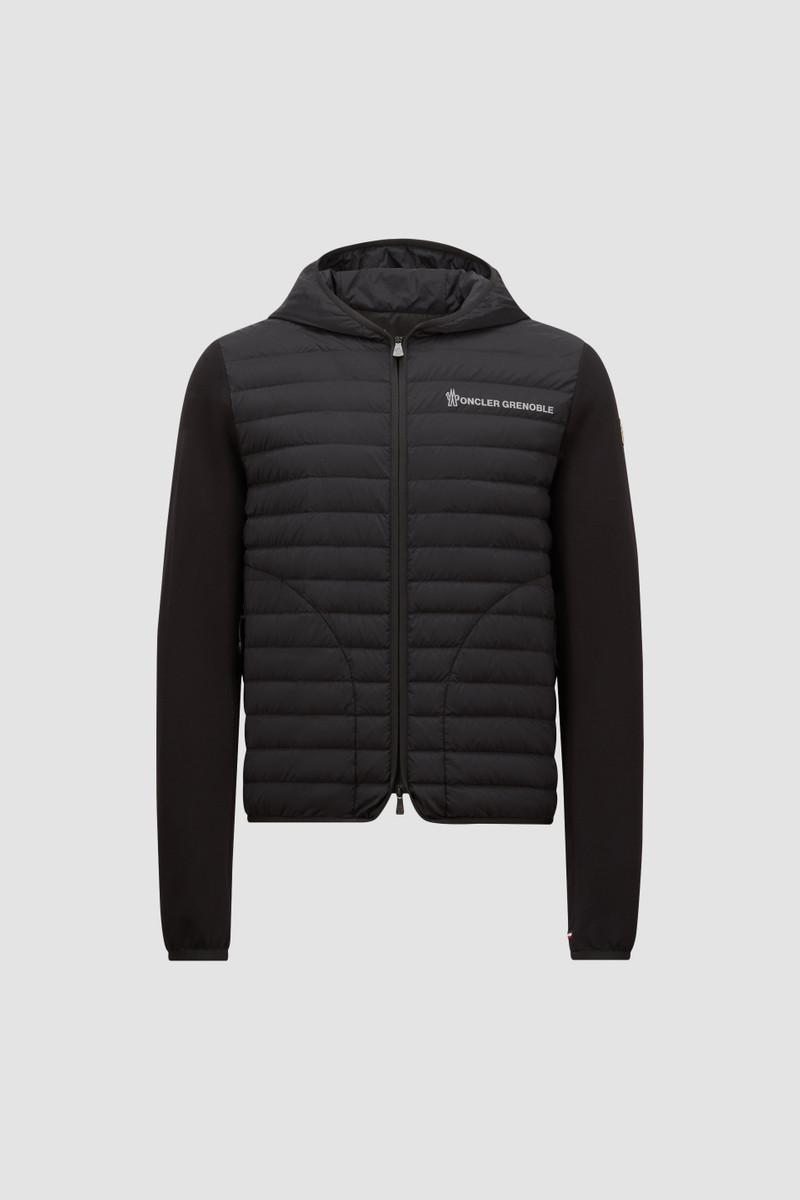 Padded Cotton Zip-Up Hoodie 1