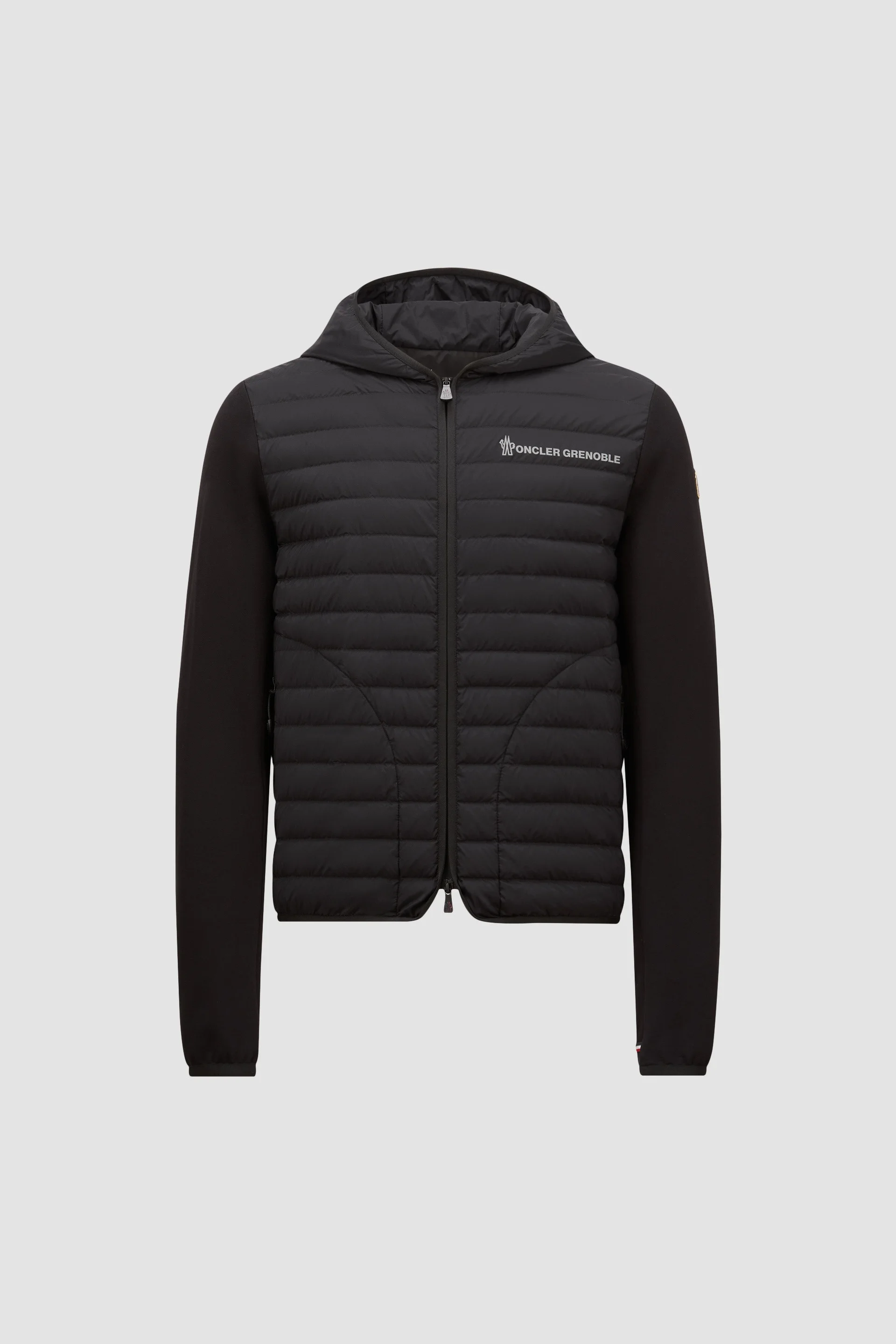 Padded Cotton Zip-Up Hoodie - 1