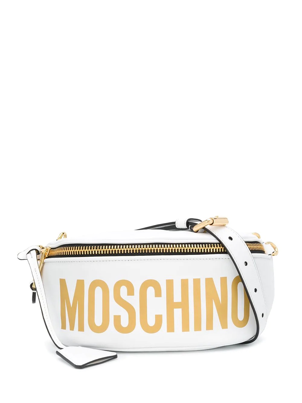 logo print belt bag - 1