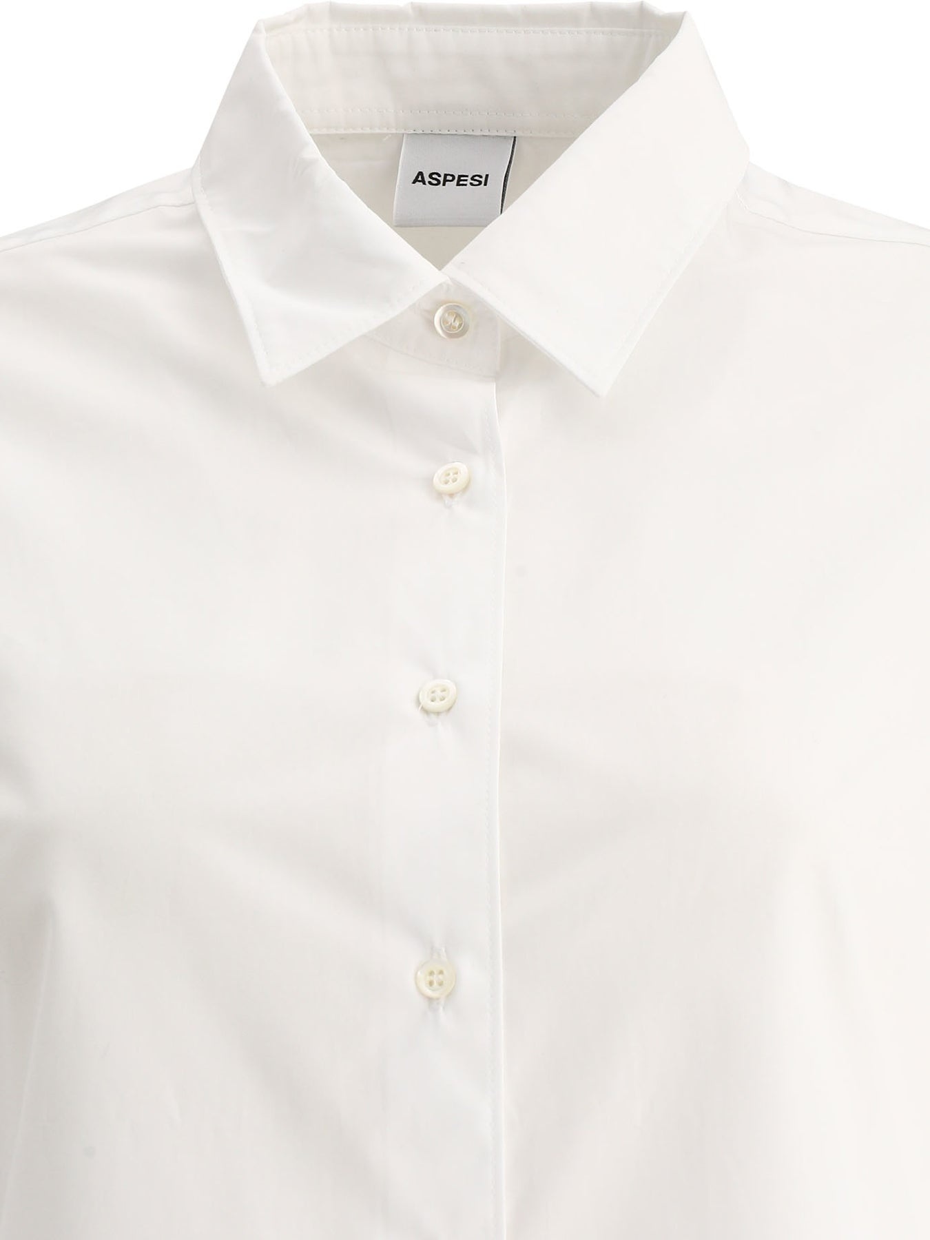 Poplin Shirt Shirts White - 3