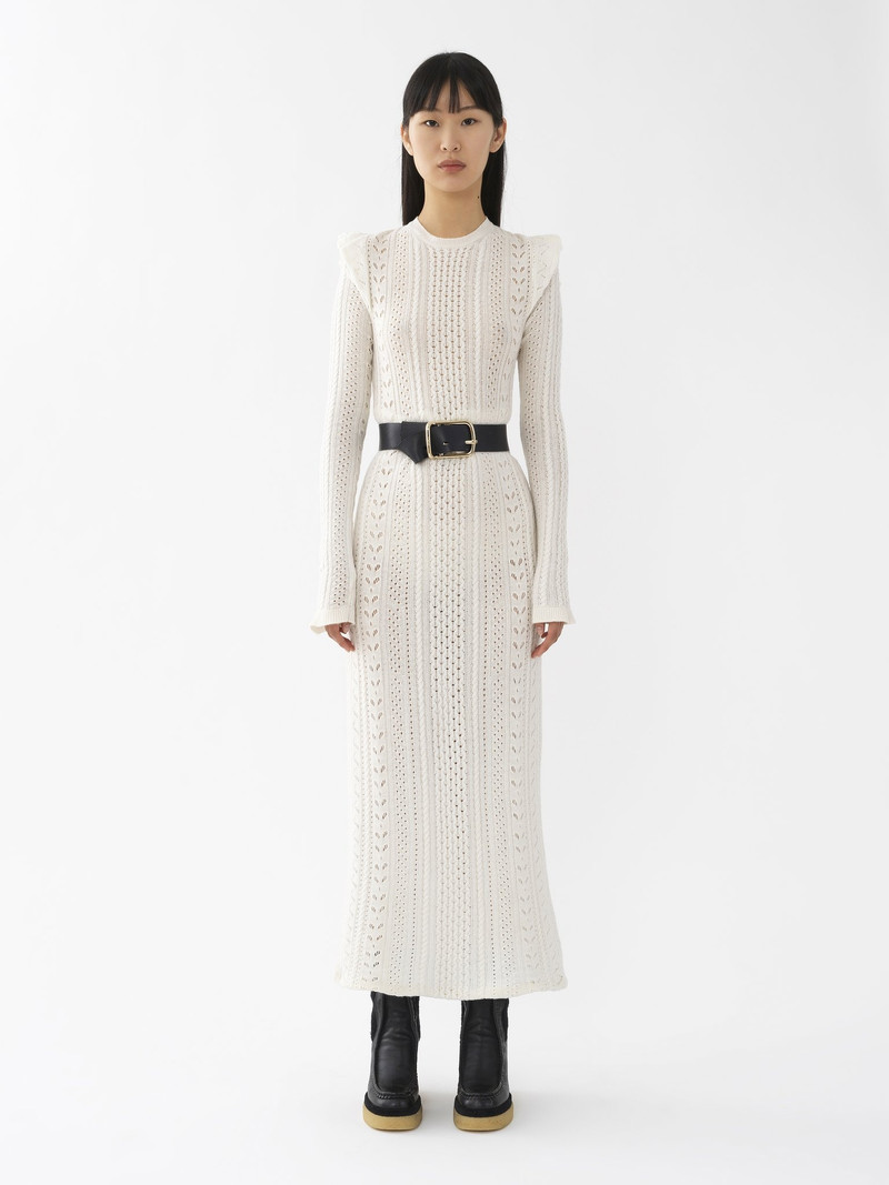 Chloé FITTED KNIT DRESS outlook