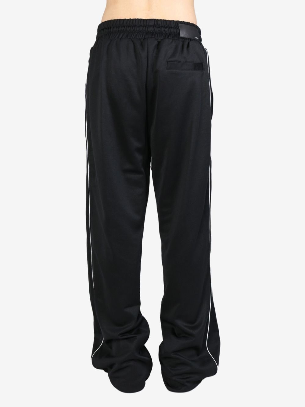 contrast-trim drawstring track pants - 3