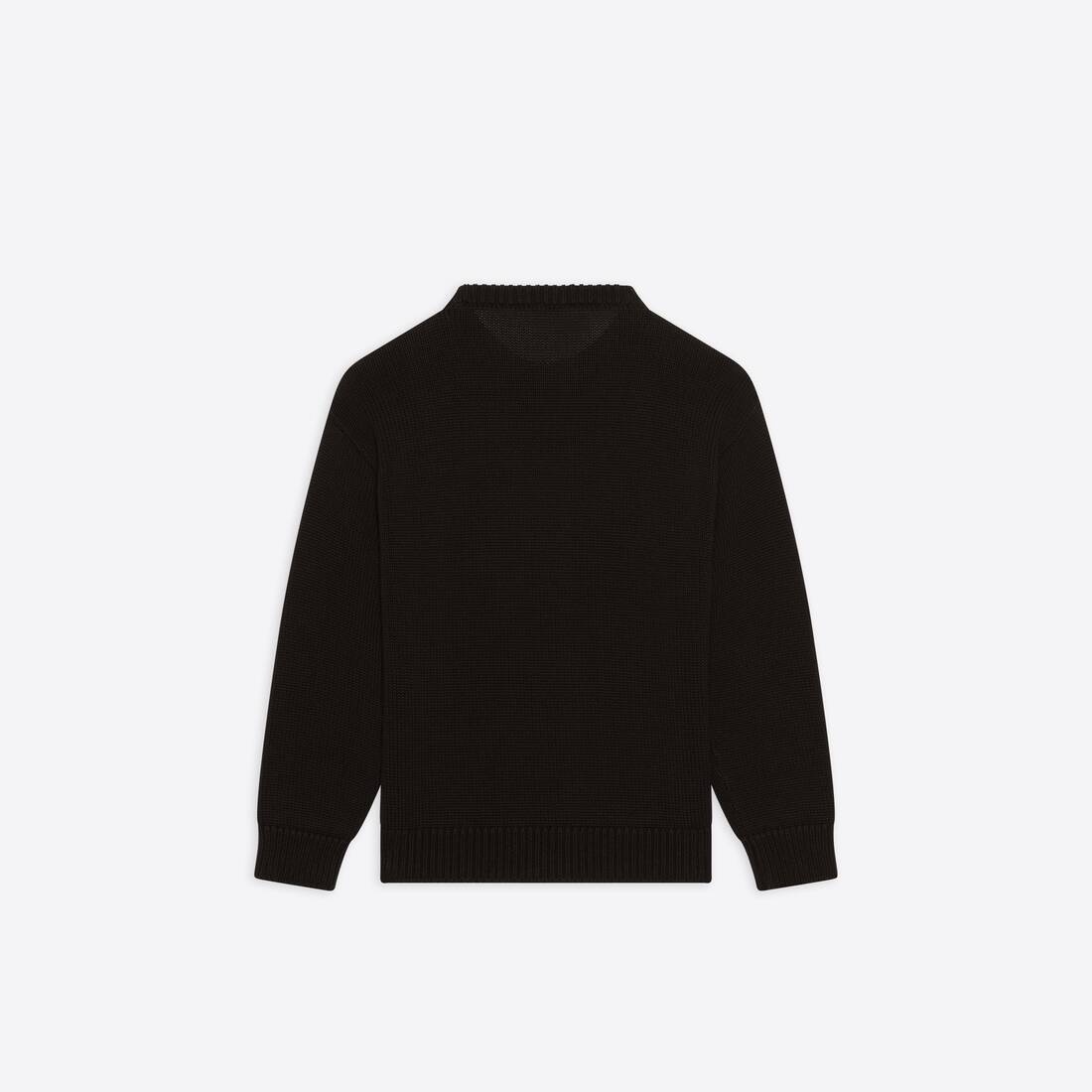 Bb Laurel Crewneck in Black - 2