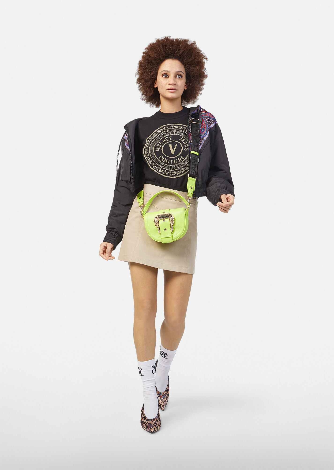 V-Emblem Cotton Sweater - 2