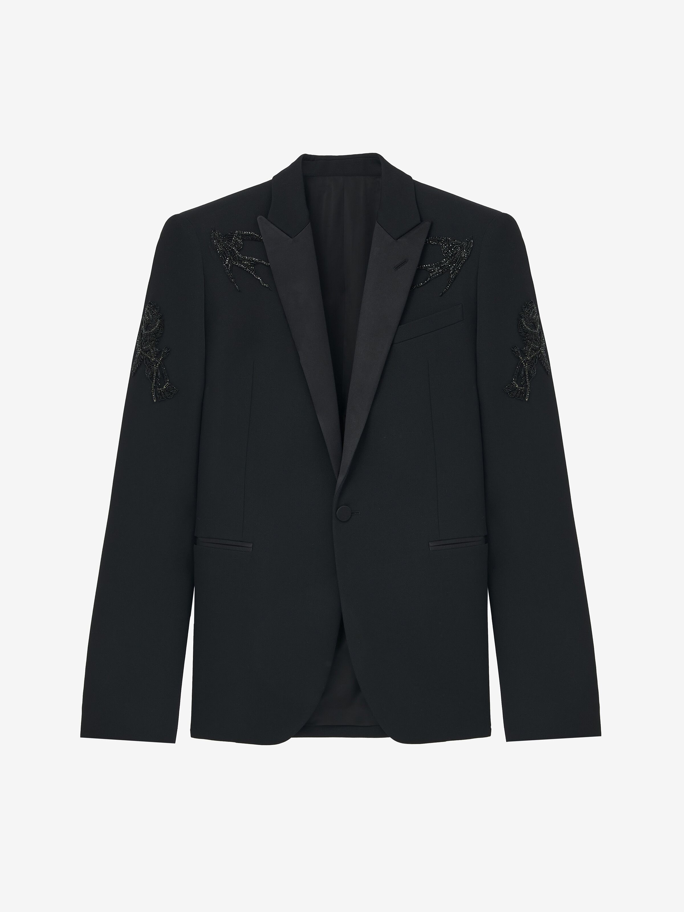 Sailor Tattoo Embroidery Tuxedo Jacket - 1