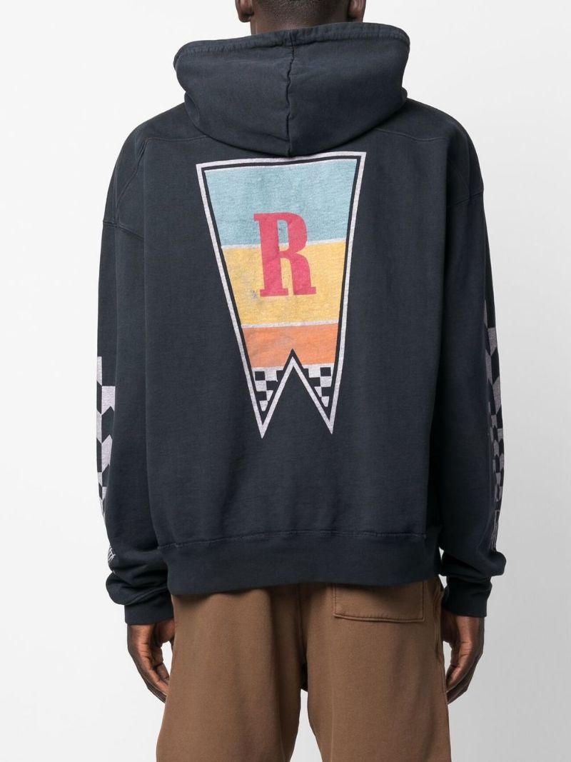 graphic-print hoodie - 4