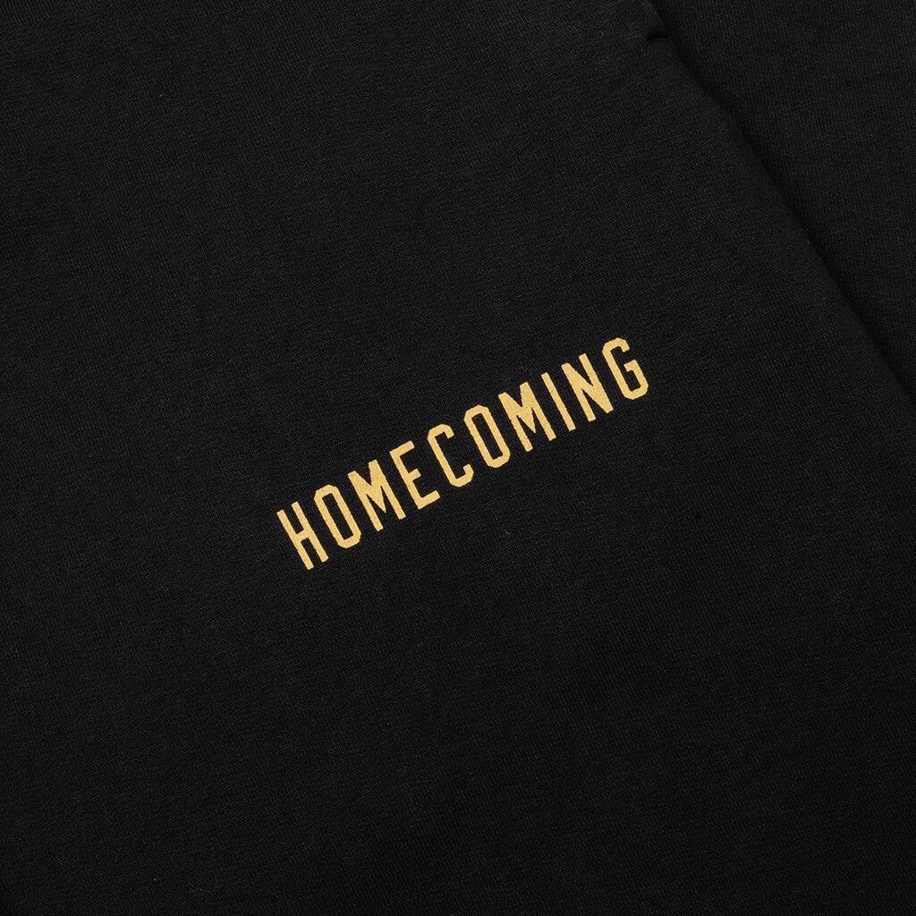 HEAVY FLEECE SWEATPANT - BLACK - 5