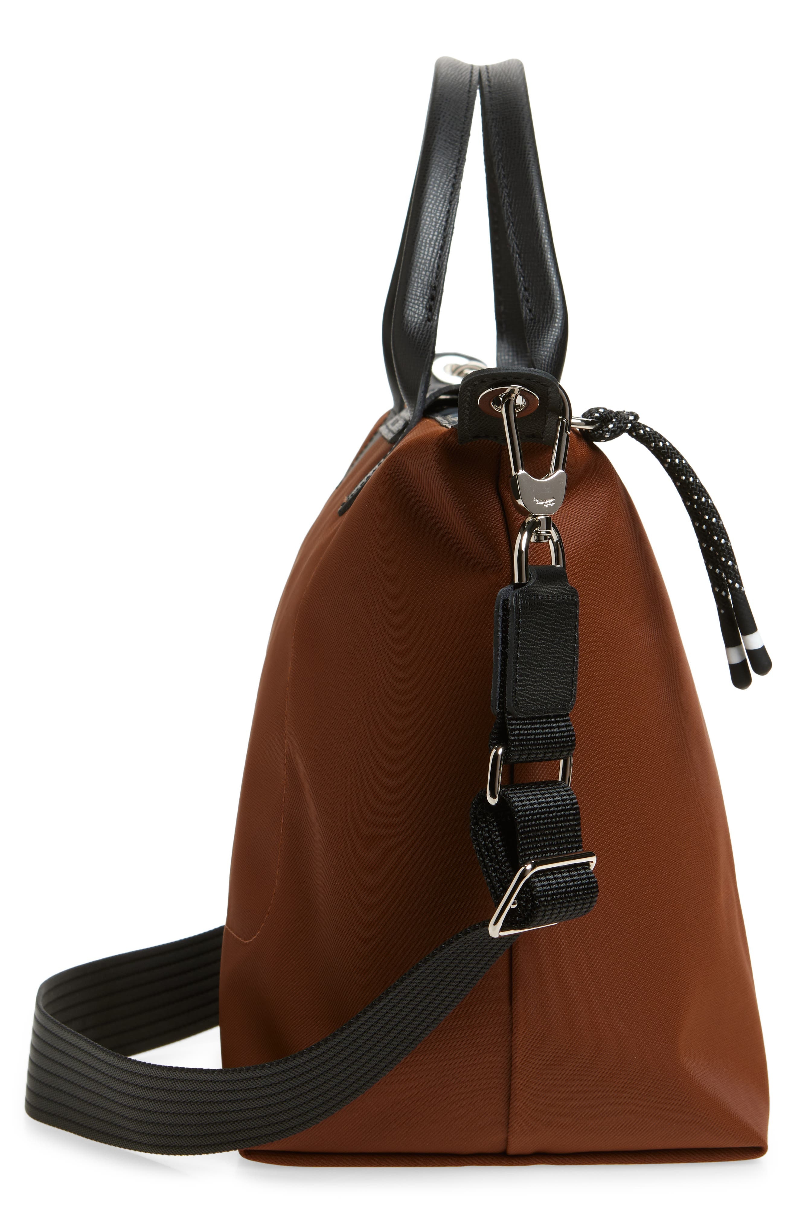 Longchamp Large Le Pliage Energy Recycled Canvas Hobo Bag in Chocolate at Nordstrom - 6