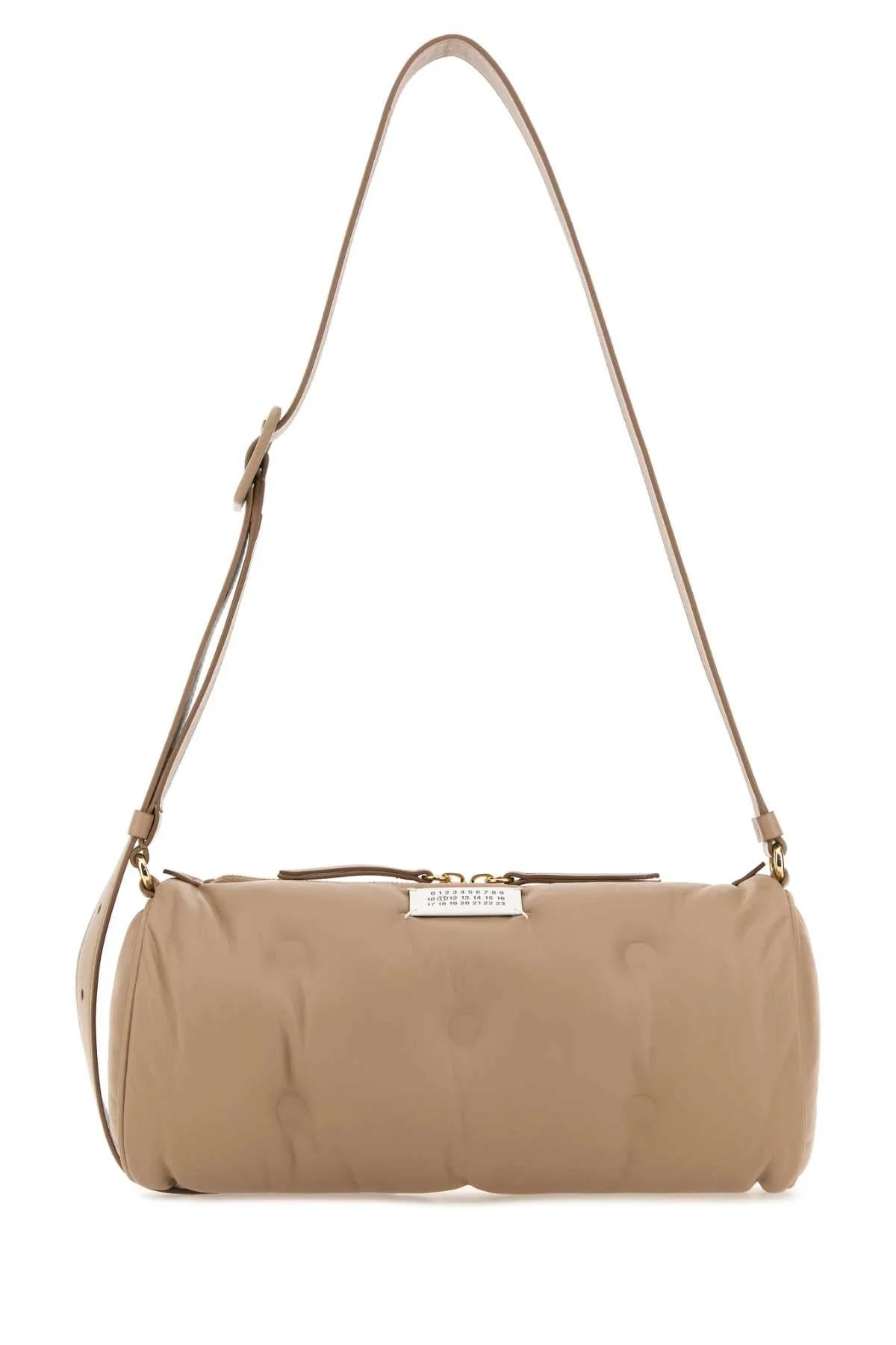 Maison Margiela Women Powder Pink Nappa Leather Glam Slam Crossbody Bag - 1