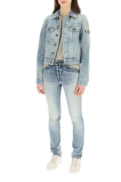 SAINT LAURENT SKINNY DENIM JEANS outlook