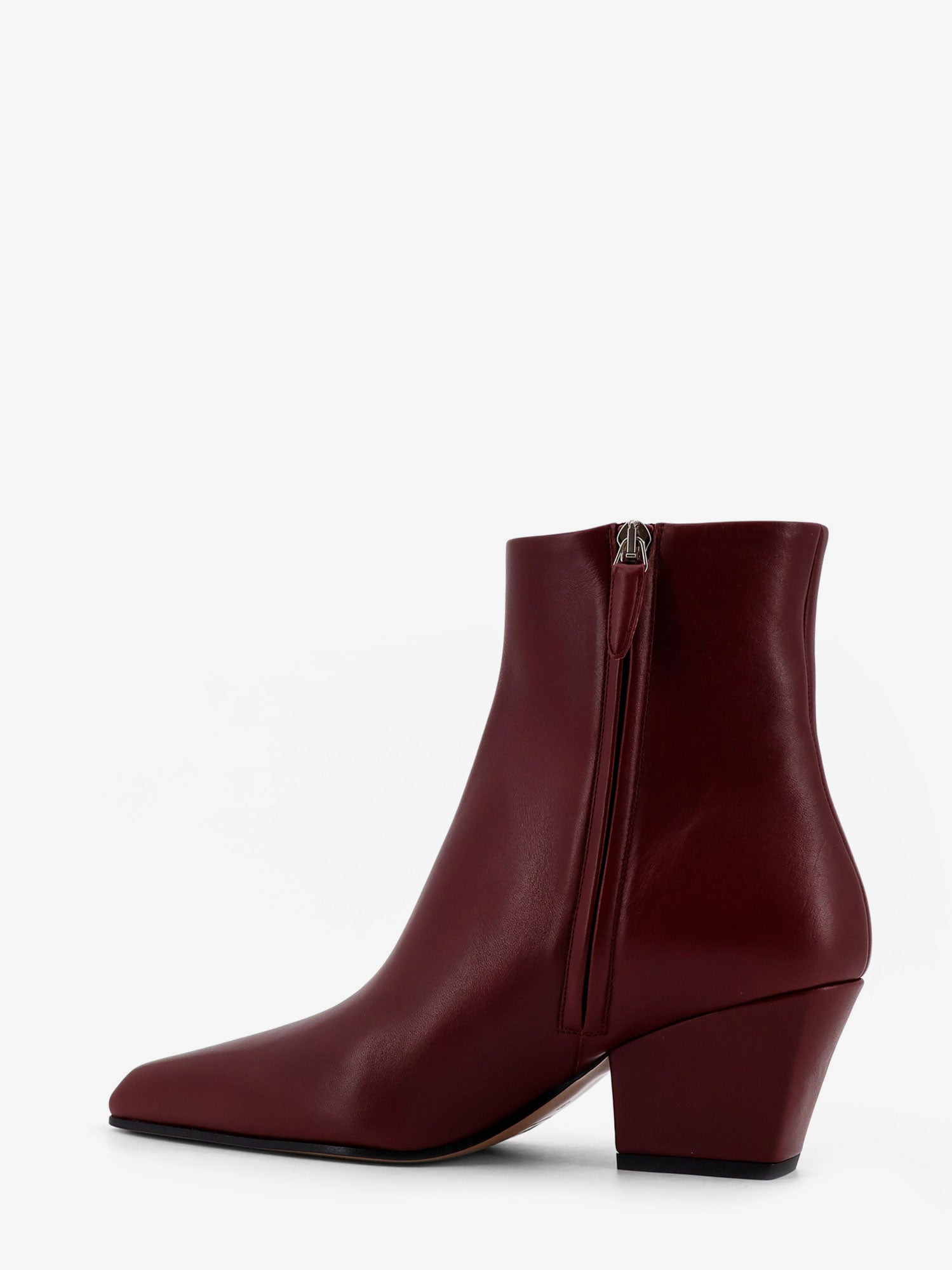 Jane Leather Ankle Boots - 3