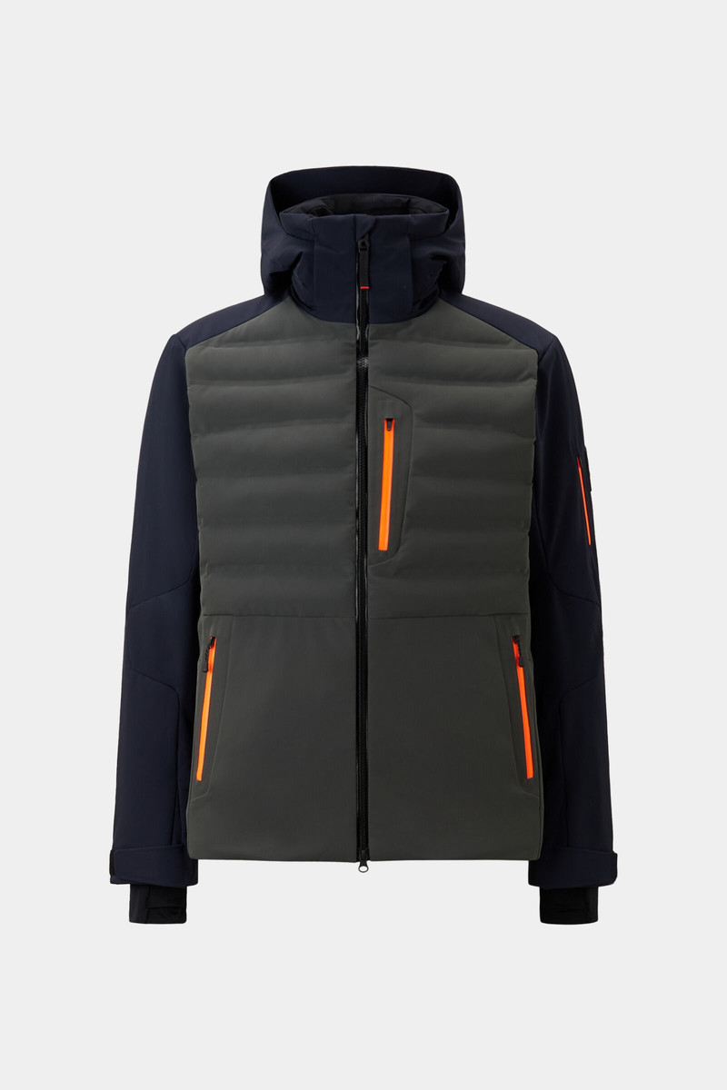 Ivo Ski jacket in Anthracite/Dark blue 1