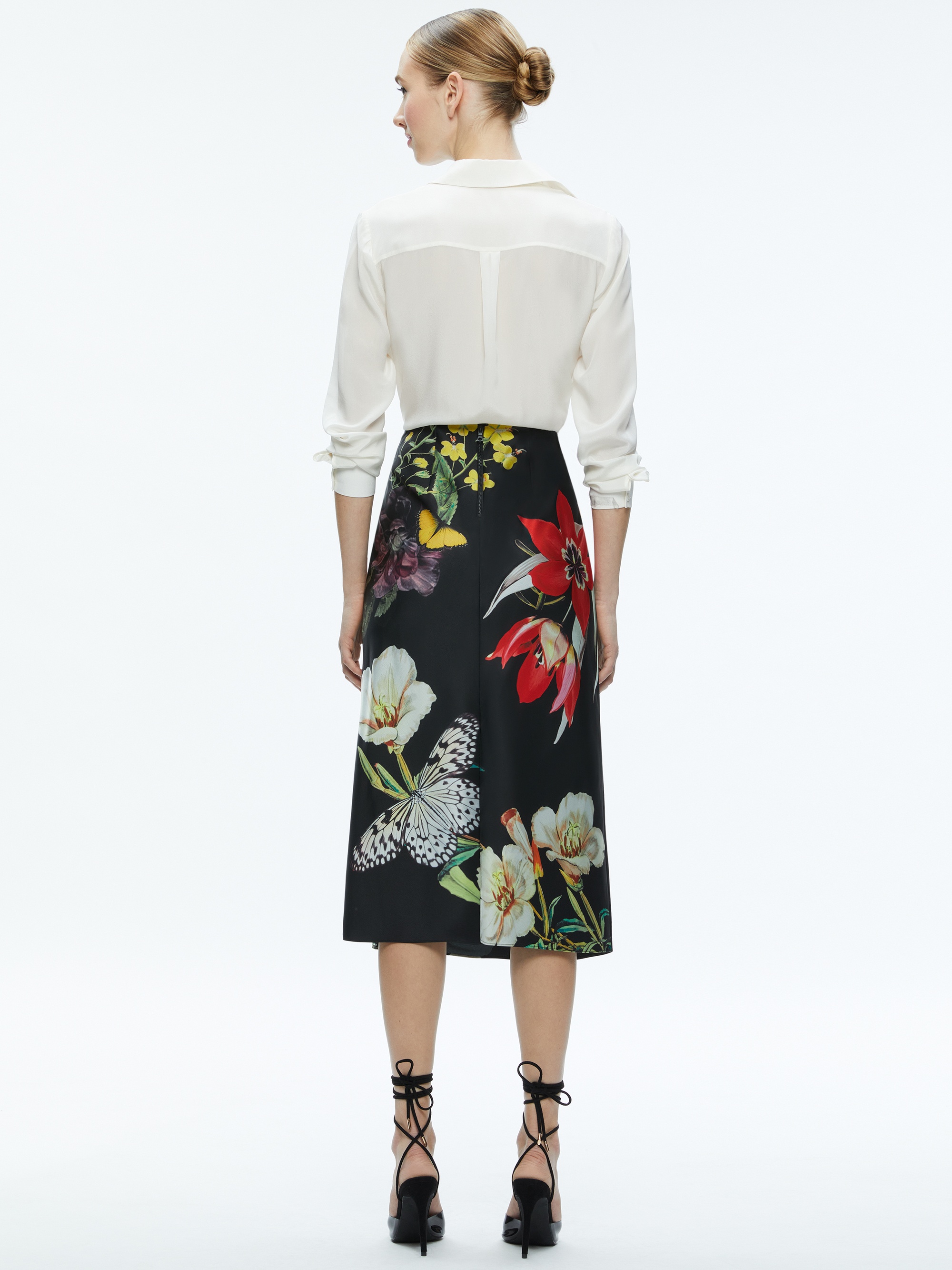 MAEVE MIDI SLIP SKIRT - 3