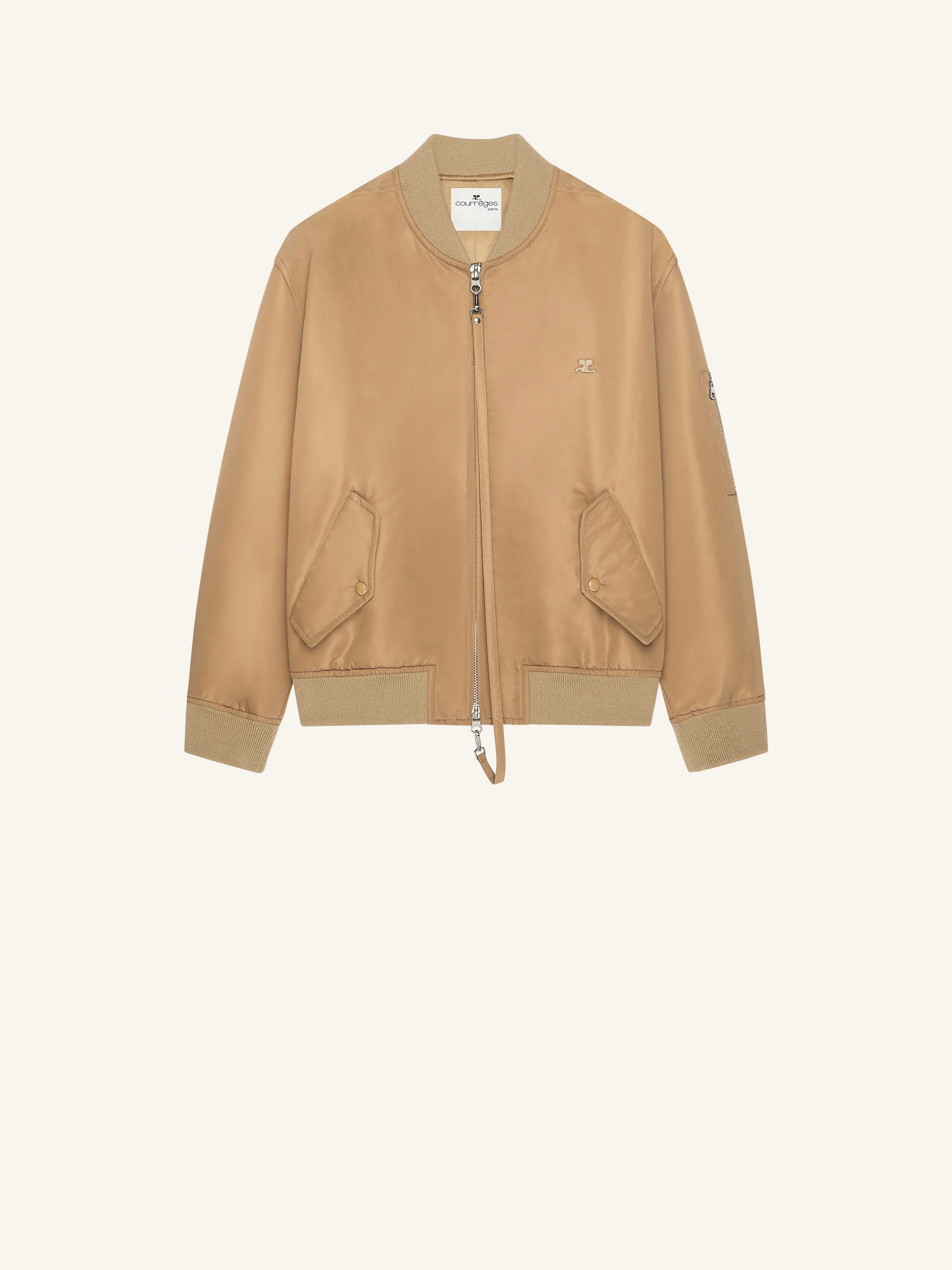 NYLON BOMBER JACKET - 1