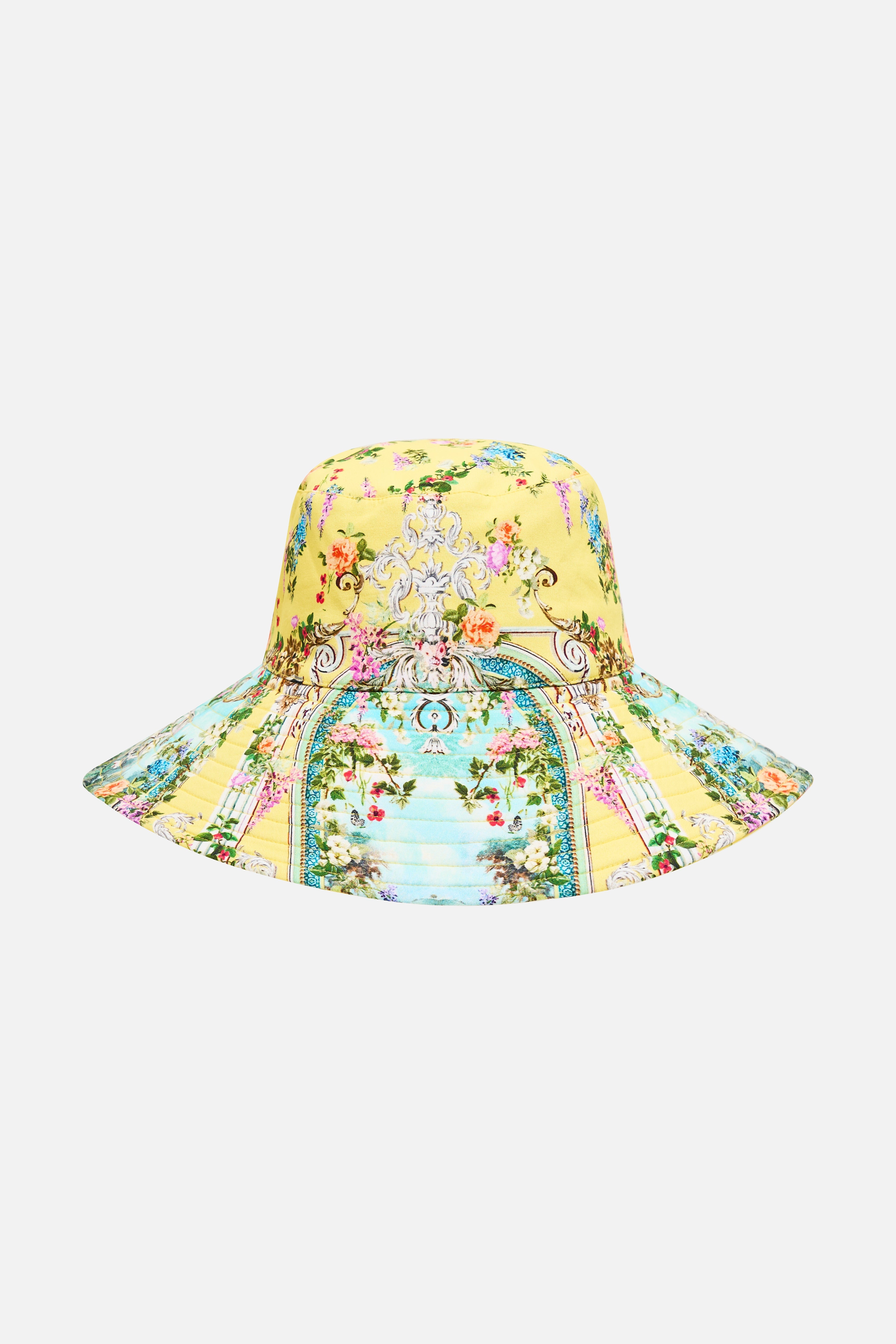 WIDE BRIM BUCKET HAT - 2