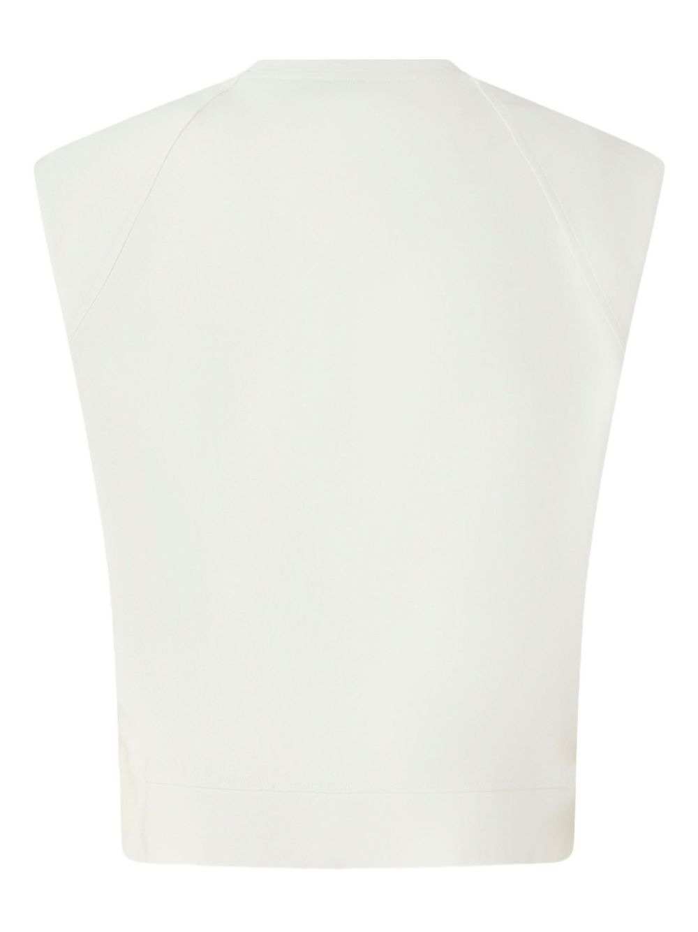 embellished-shoulder T-shirt - 2